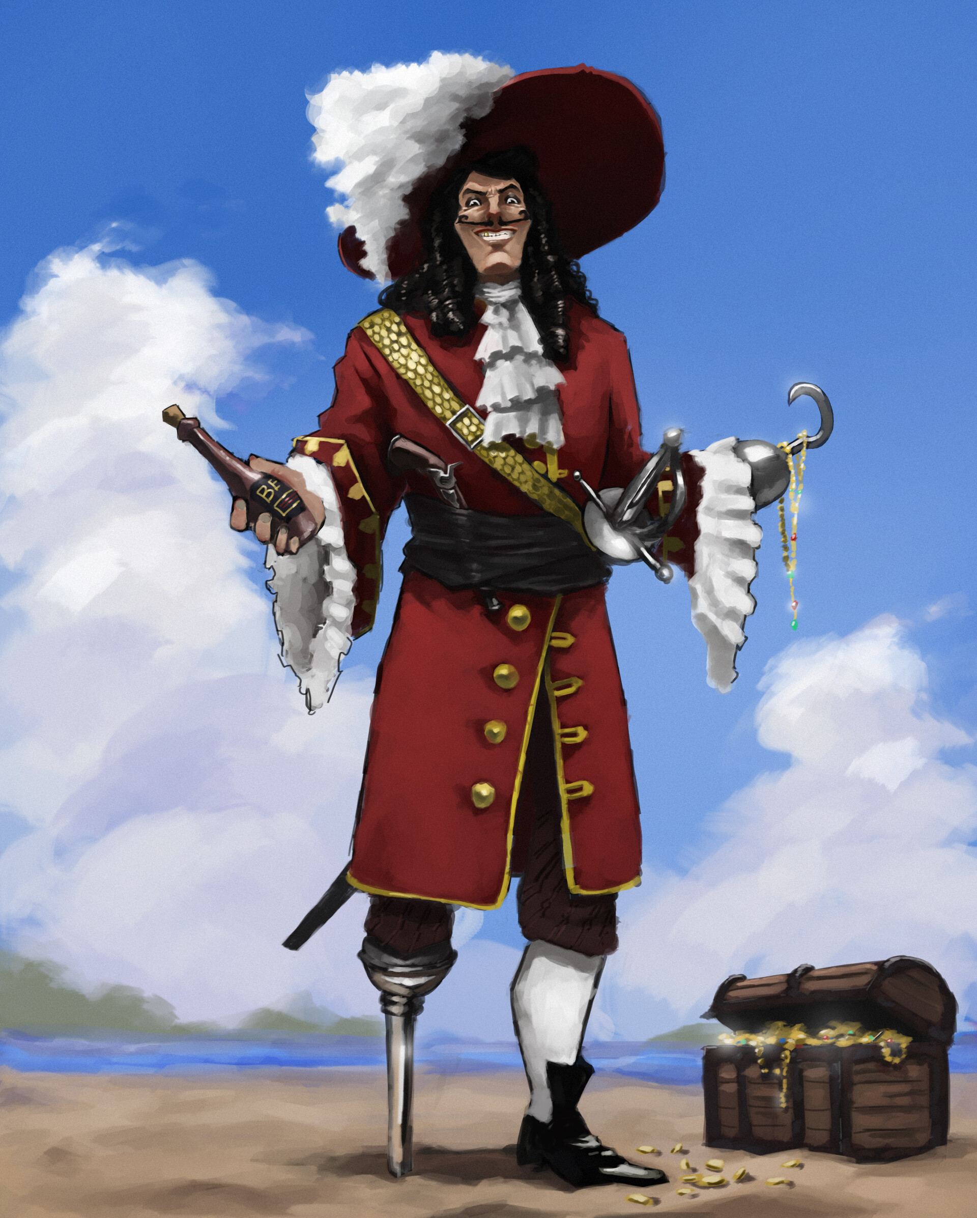 ArtStation Captain Hook