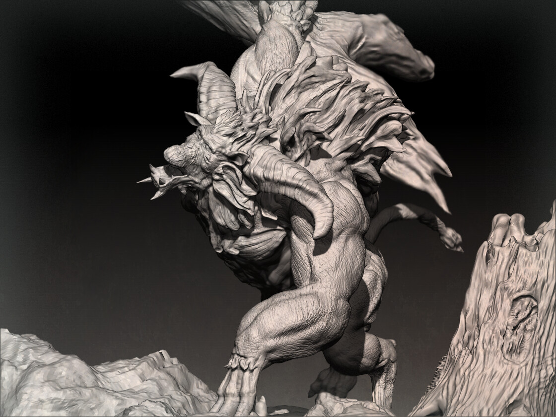 rajang 3d model