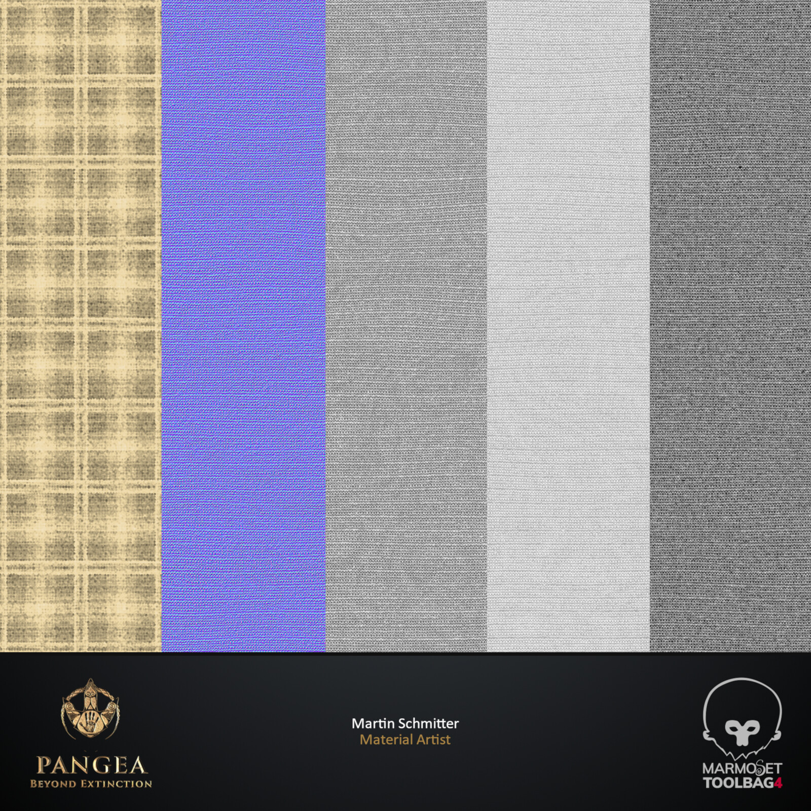 Basecolor, Normal, AO, Roughness, Displacement