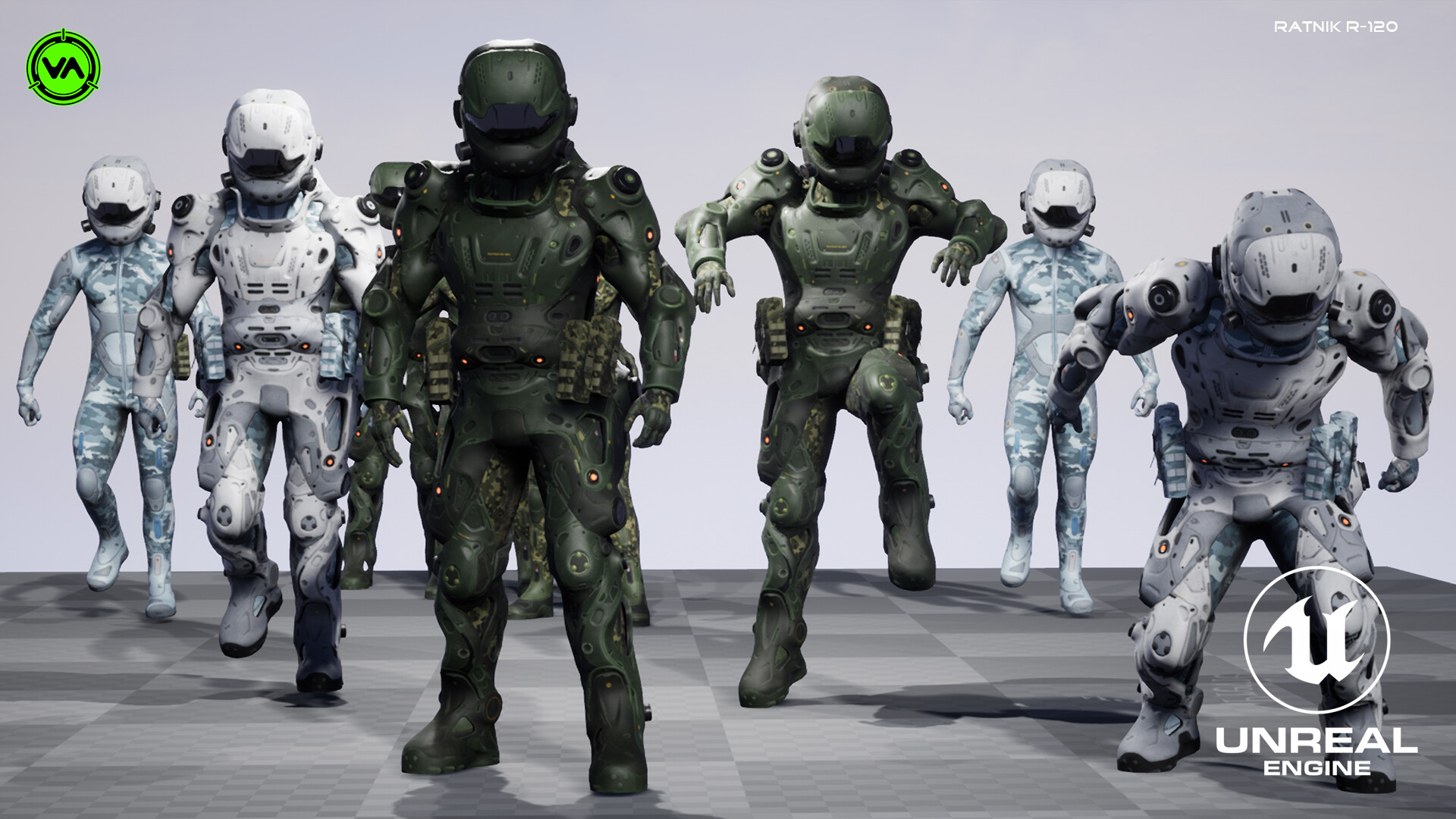 ArtStation - Ratnik R140 UE4