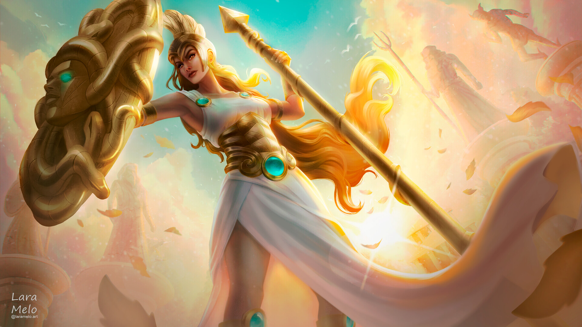 ArtStation - Athena Goddess