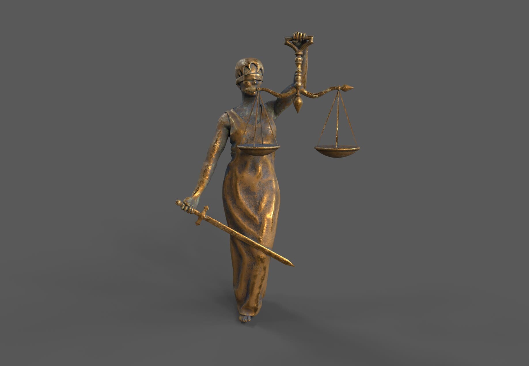 ArtStation - Modular_Temida_Statue