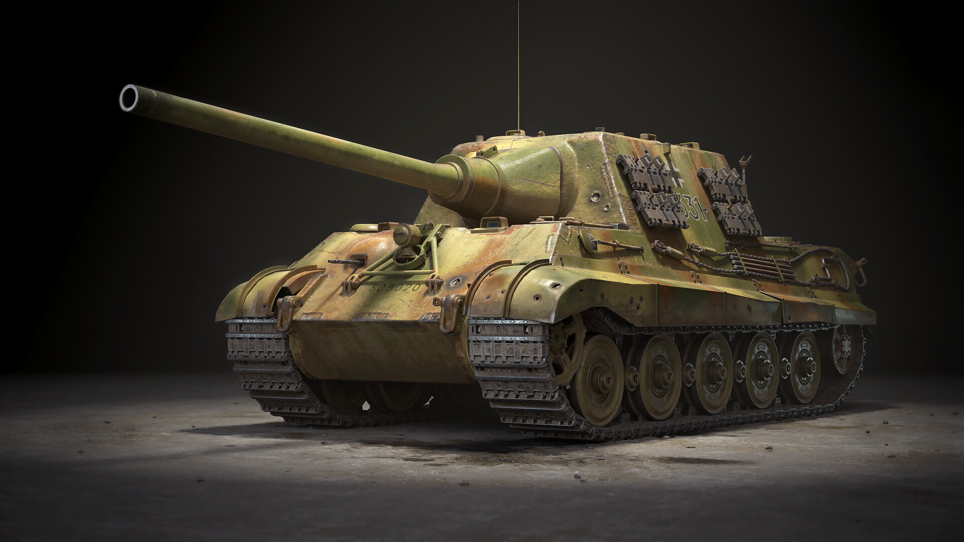 ArtStation - Jagdtiger Sd.Kfz.186 (Panzerjager Tiger Ausf. B) 331