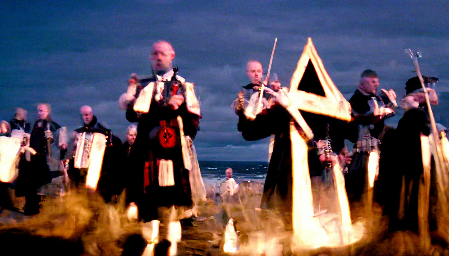 Petar Milivojevic Illumination, Scottish Lodge Bagpipe Calling