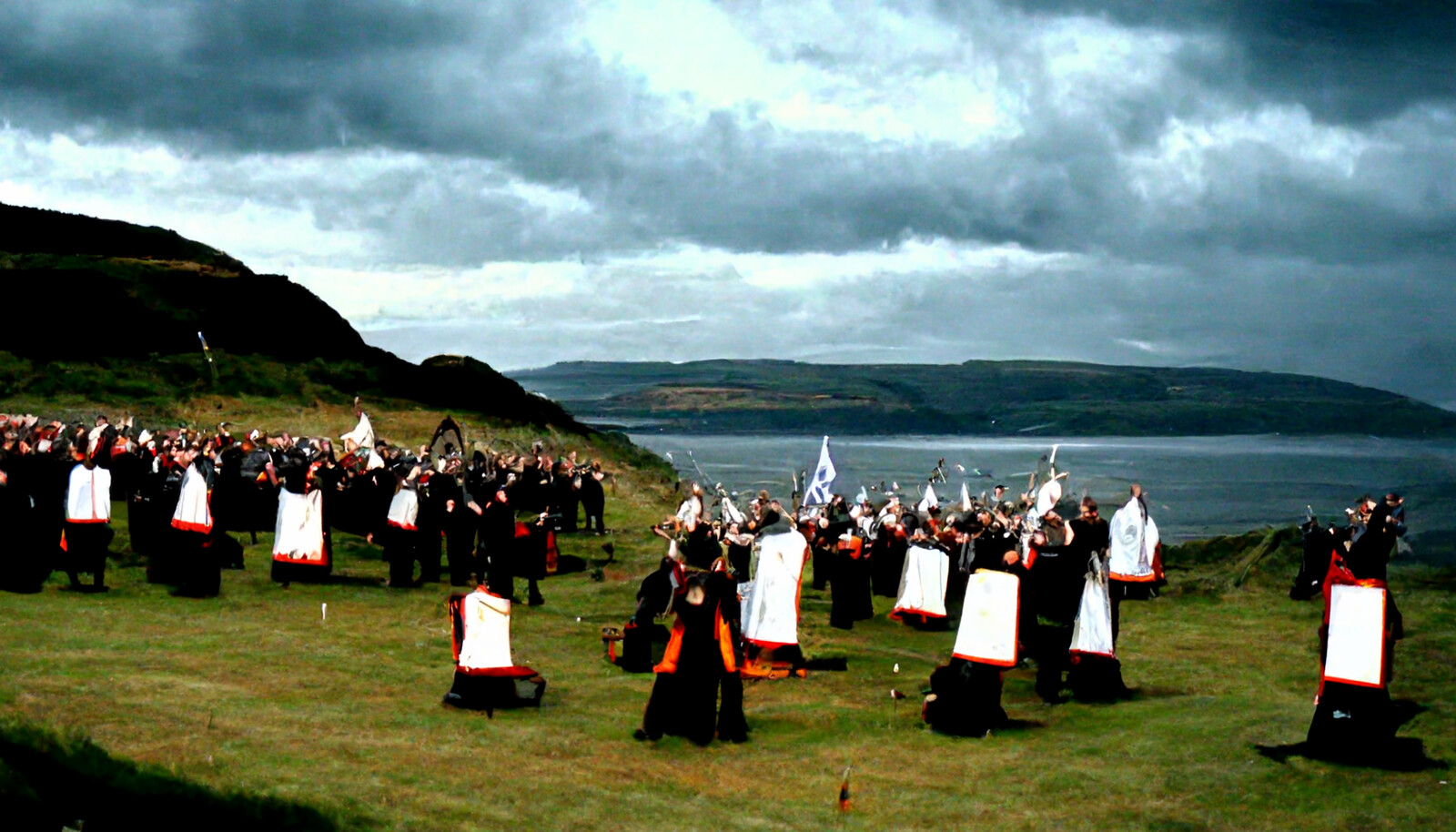 Petar Milivojevic Illumination, Scottish Lodge Bagpipe Calling