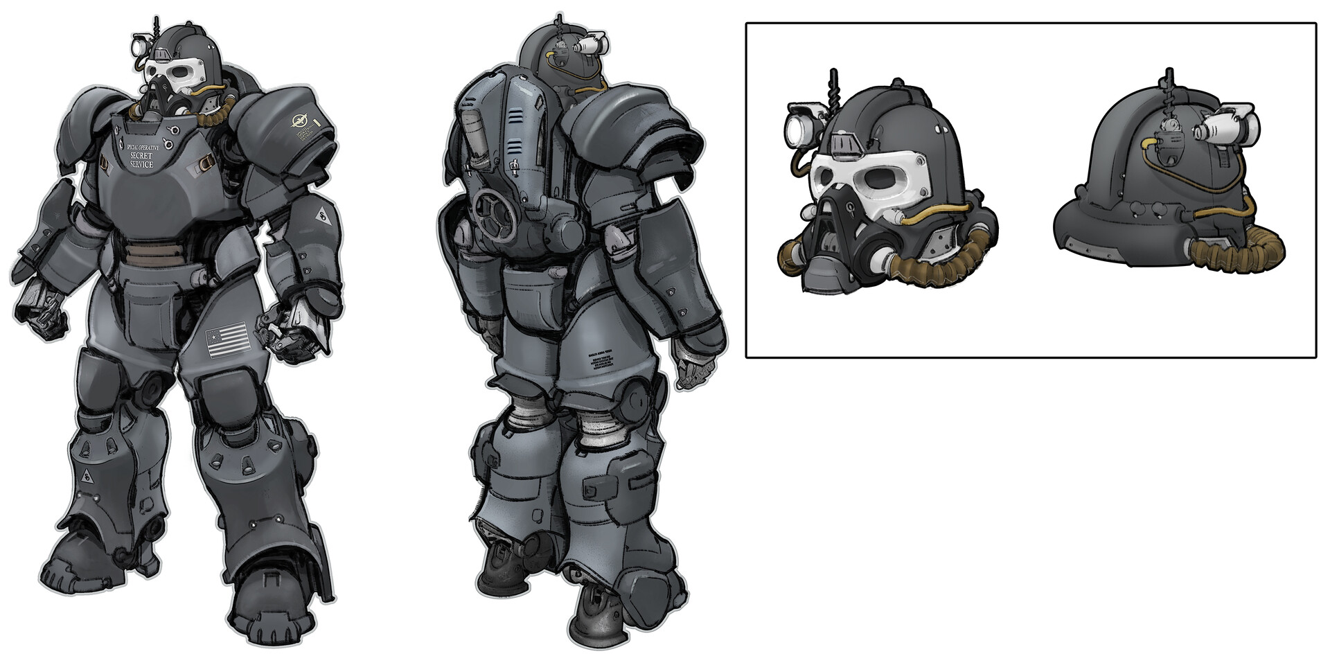 Chris ortega fallout 76 power armor concepts