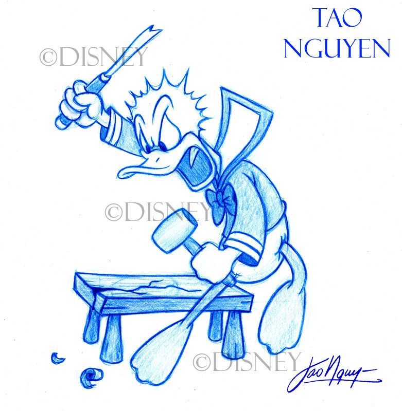 LokmanVideo - Angry Donald Duck 🦆 😡 #disney #drawing #sketch #donaldduck  #cartoon #learning #pencil #draw | Facebook