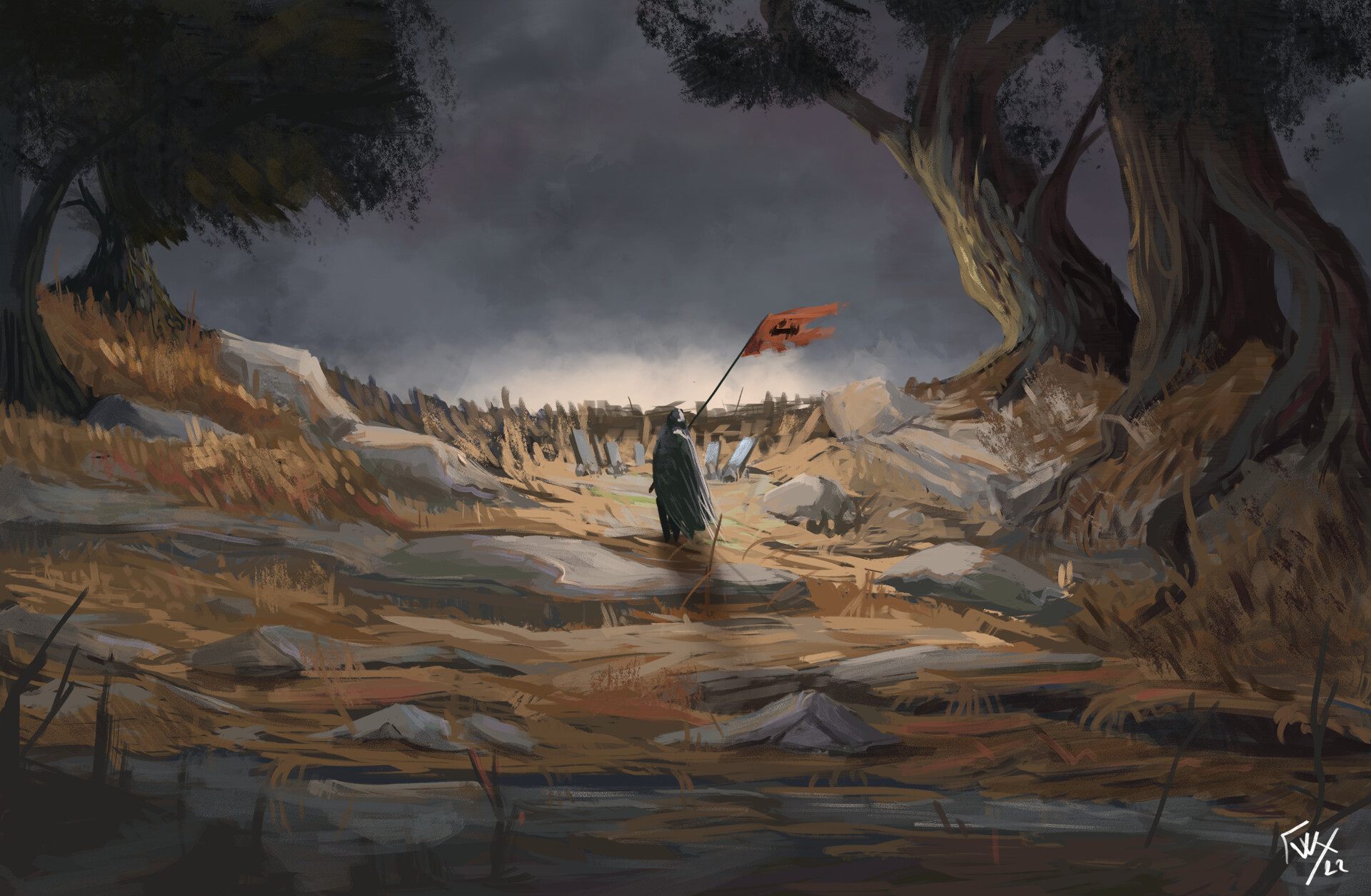 ArtStation Last Flag Bearer