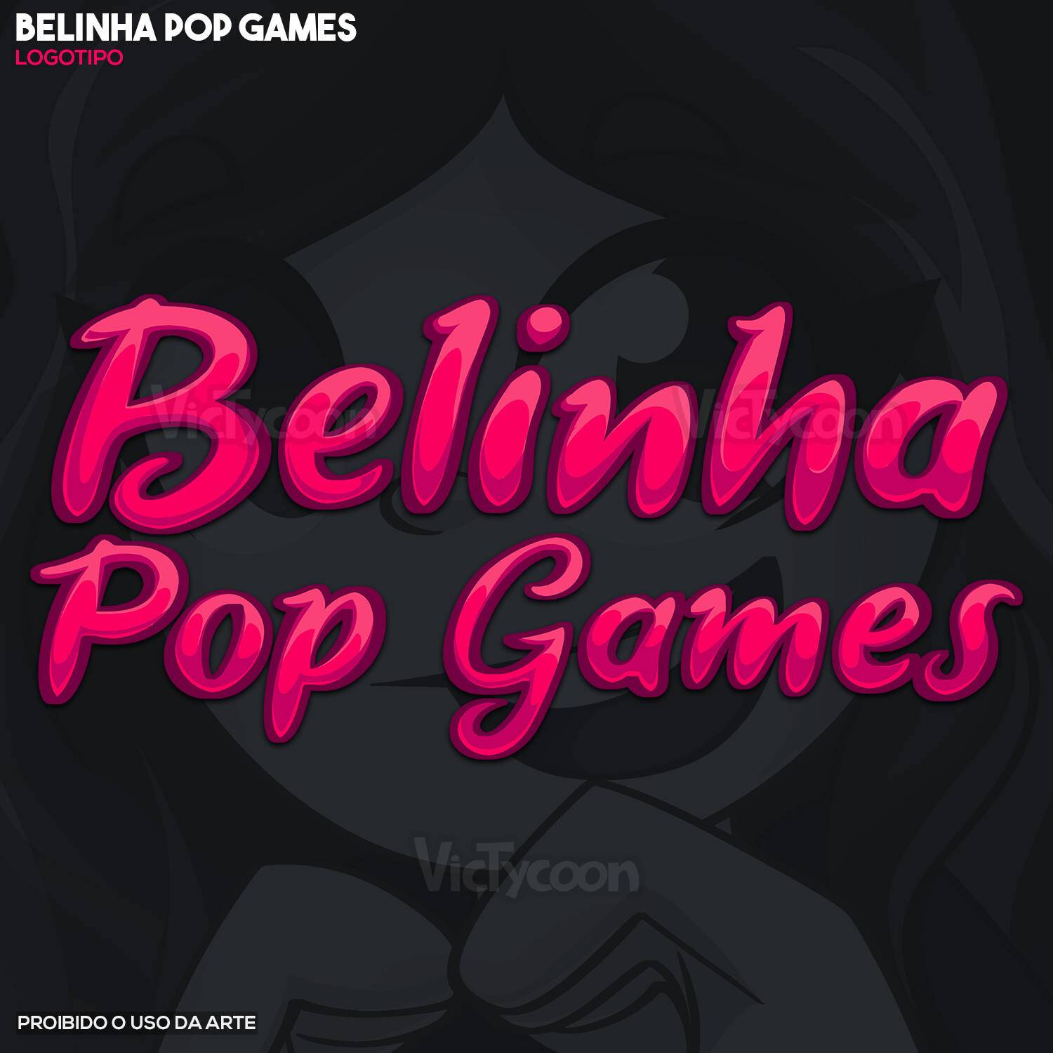 VicTycoon Art - BANNER, AVATAR, LOGOTIPO - Belinha Pop Games ( Roblox )