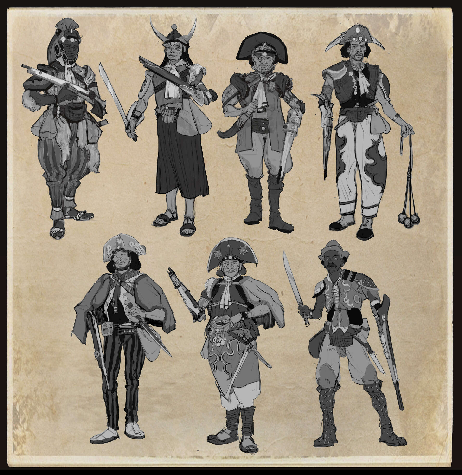 ArtStation - Goose Rider - Illustration remake and Character Design