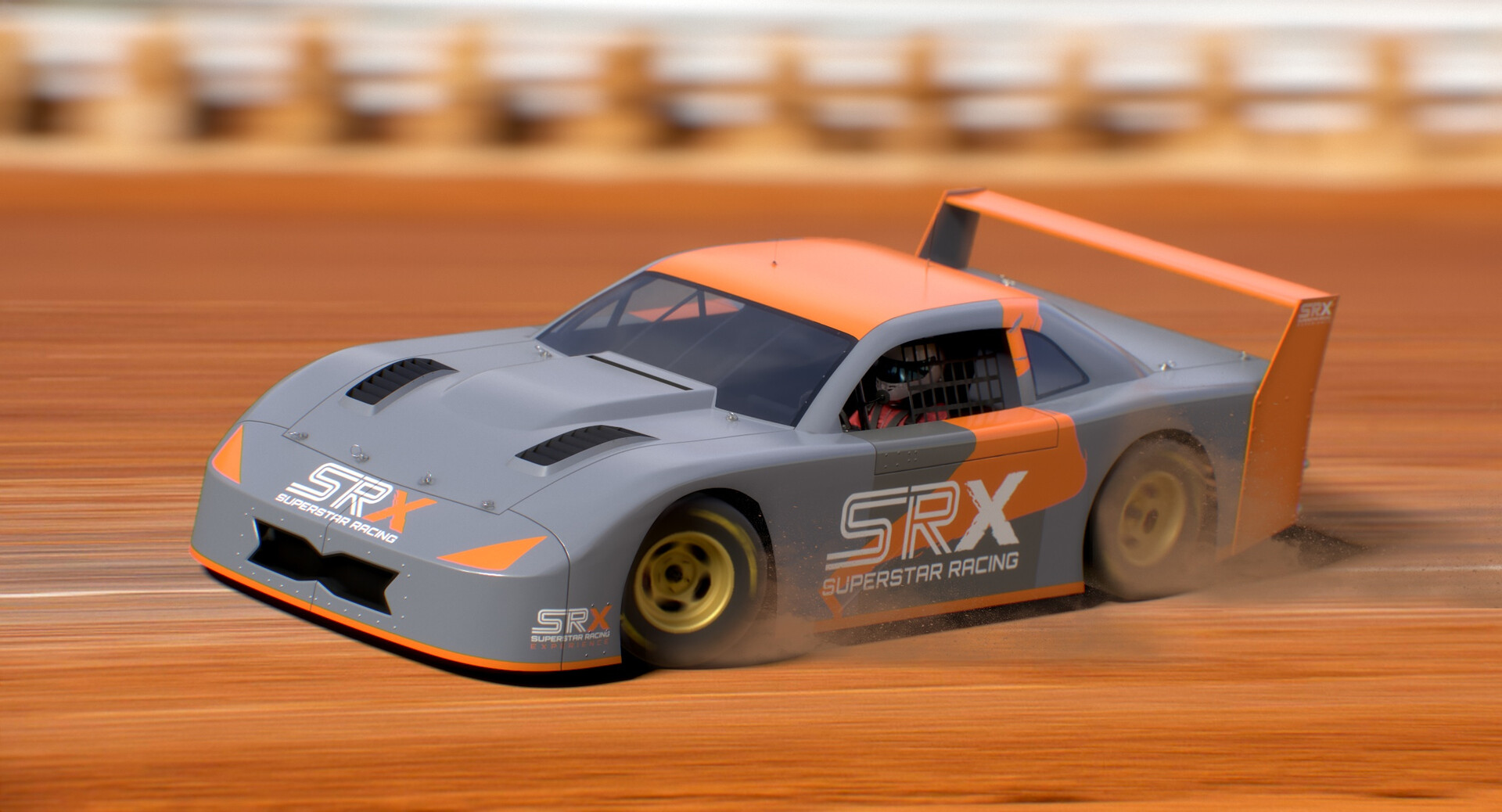 ArtStation SRX 2022 Superstar Racing Experience Series Race Car 3D model