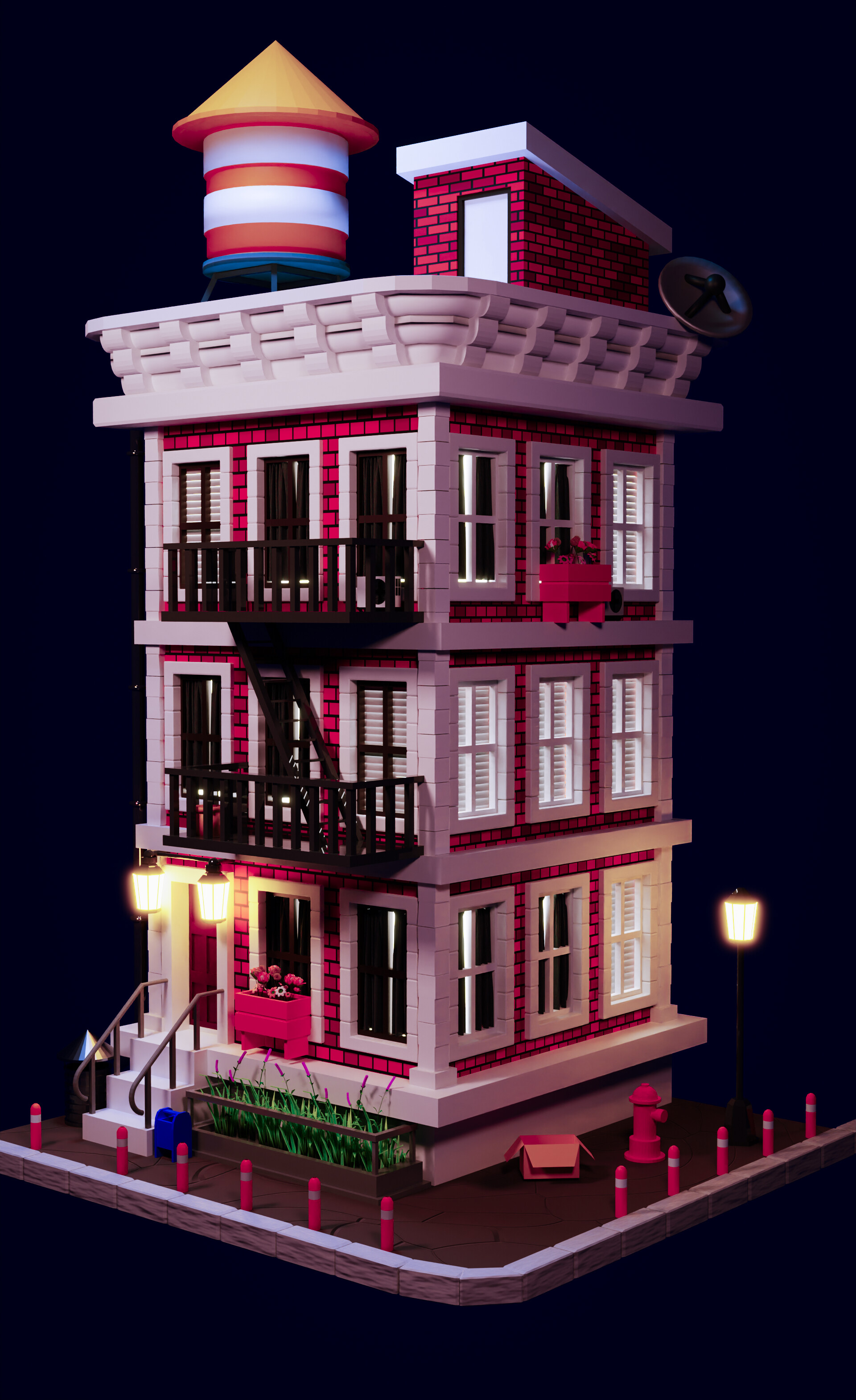 Cute Apartment Buildings