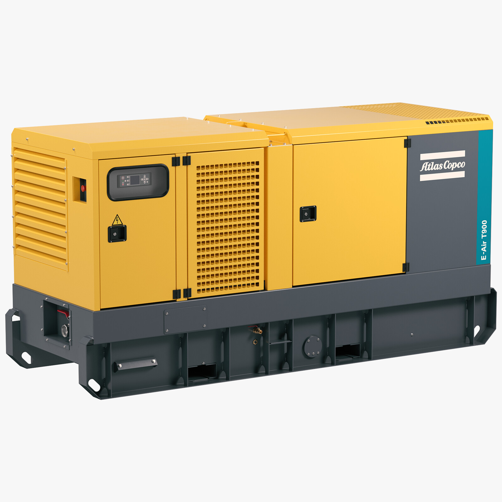 Atlas Copco Electric Fixed Speed Compressor - E-Air T900 3d model