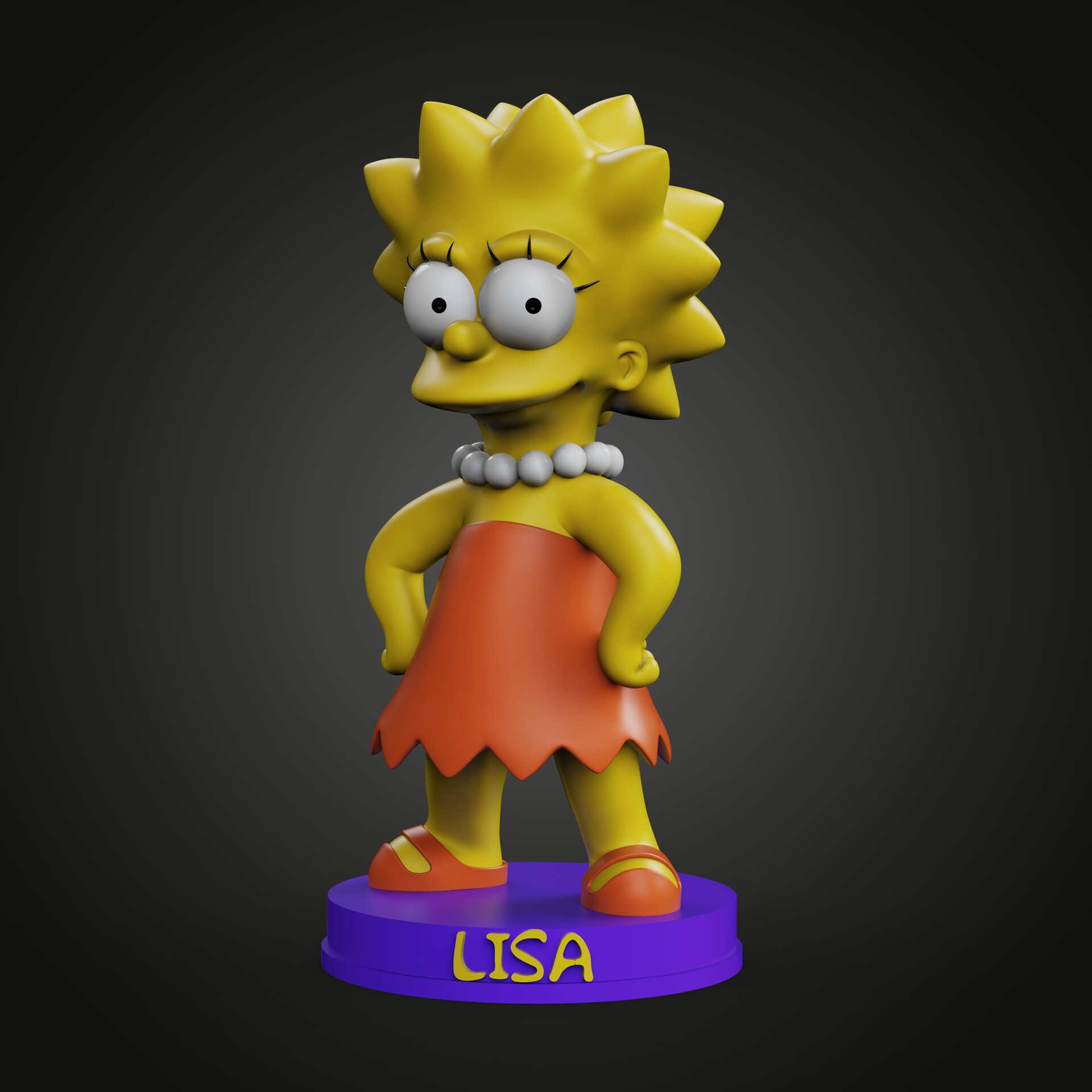 ArtStation Lisa Simpsons