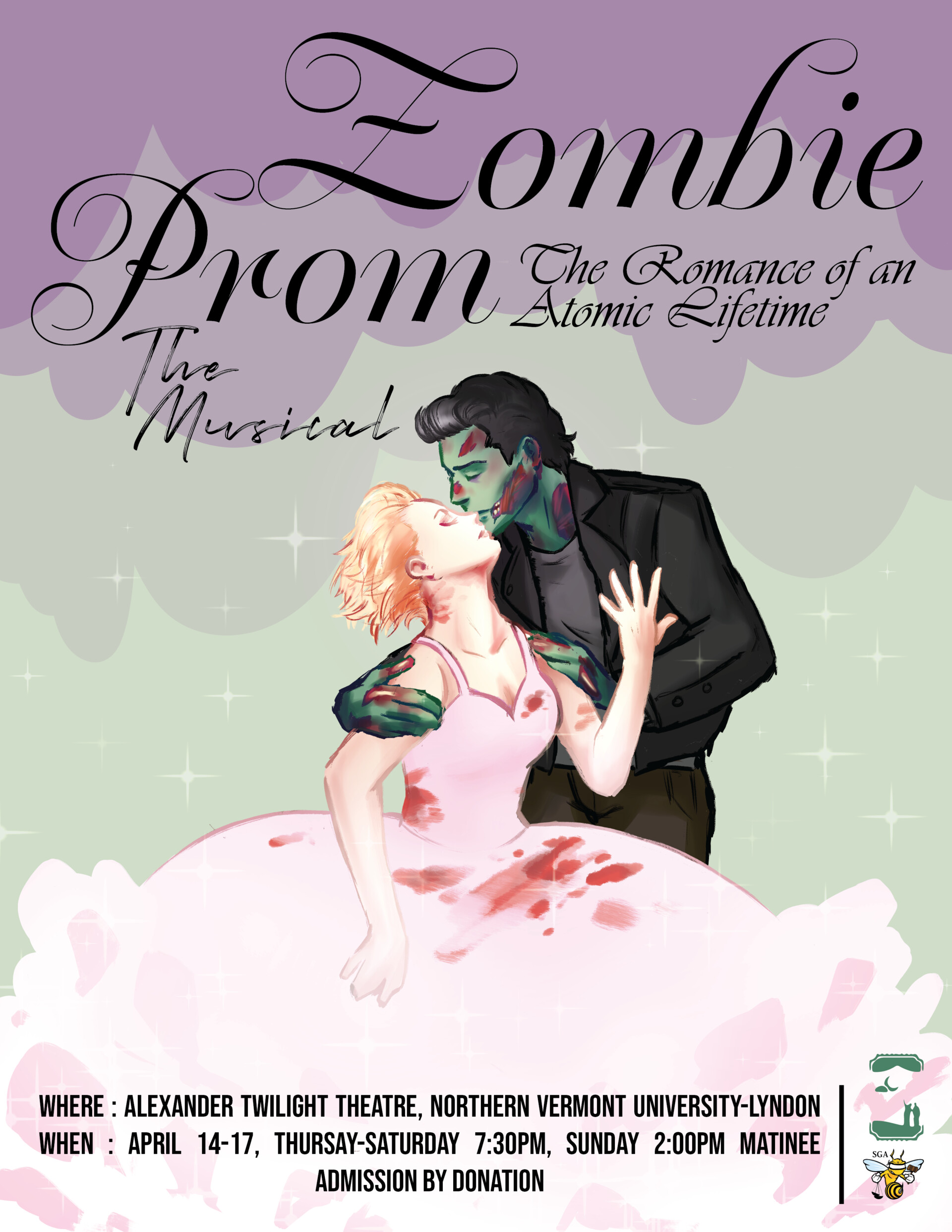 ArtStation Zombie Prom Promotional Posters