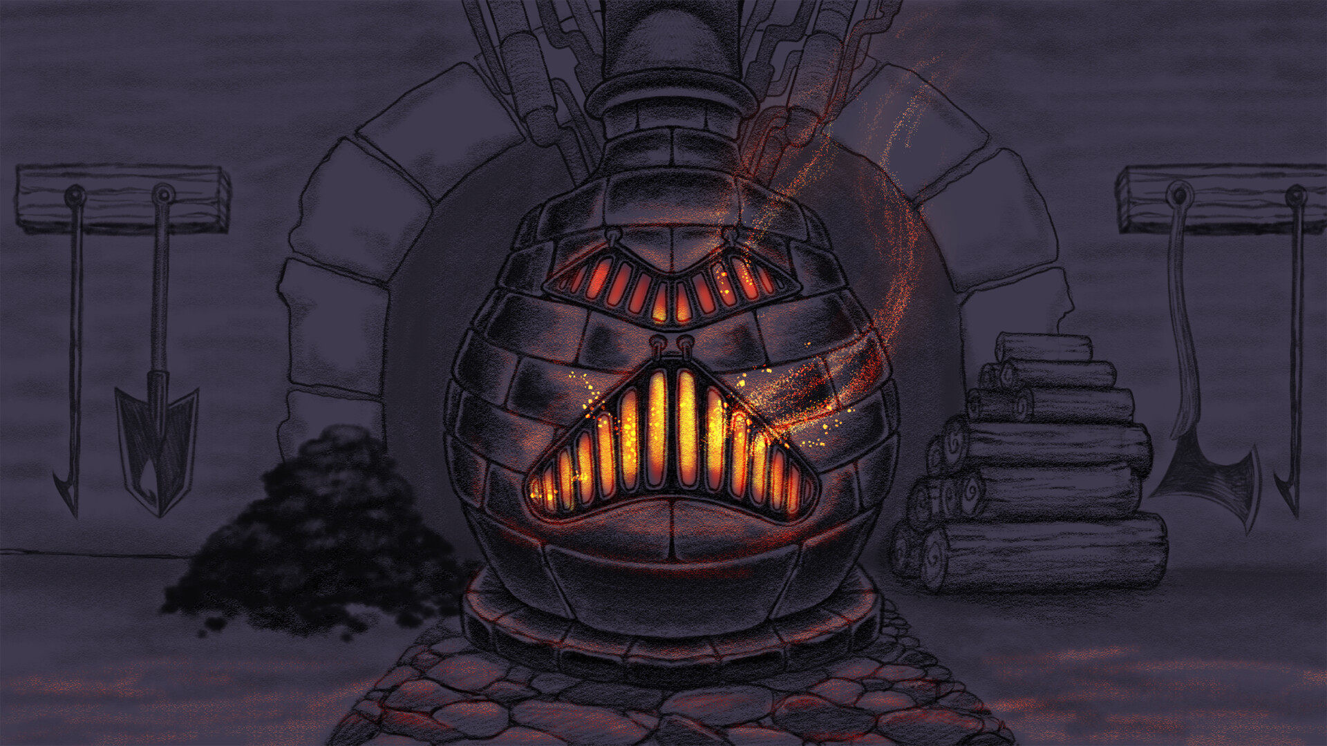 ArtStation Furnace Concept Art