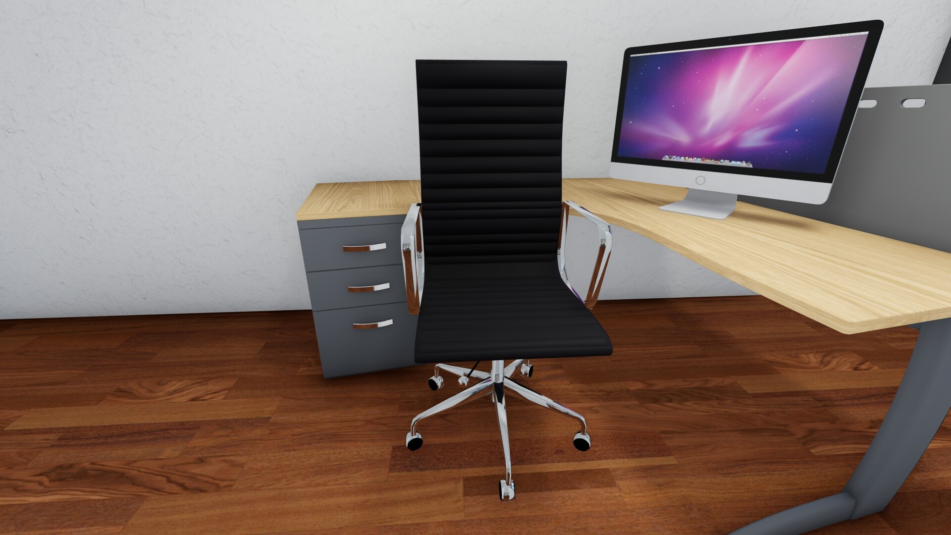 ArtStation office chair (3d interior visualistion)