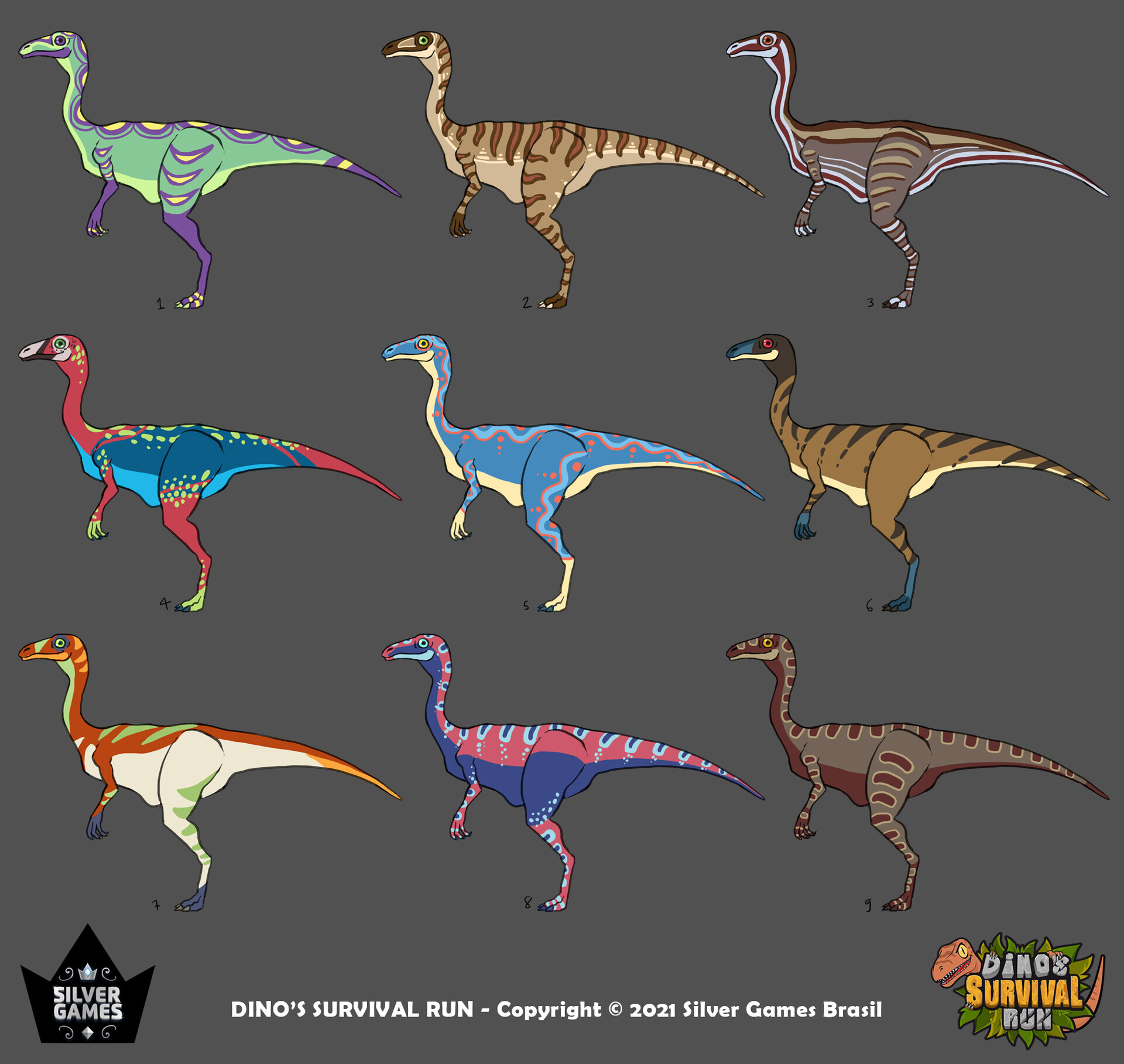 Run Dino Run on Behance  Dinosaur art, Monster design, Dinosaur