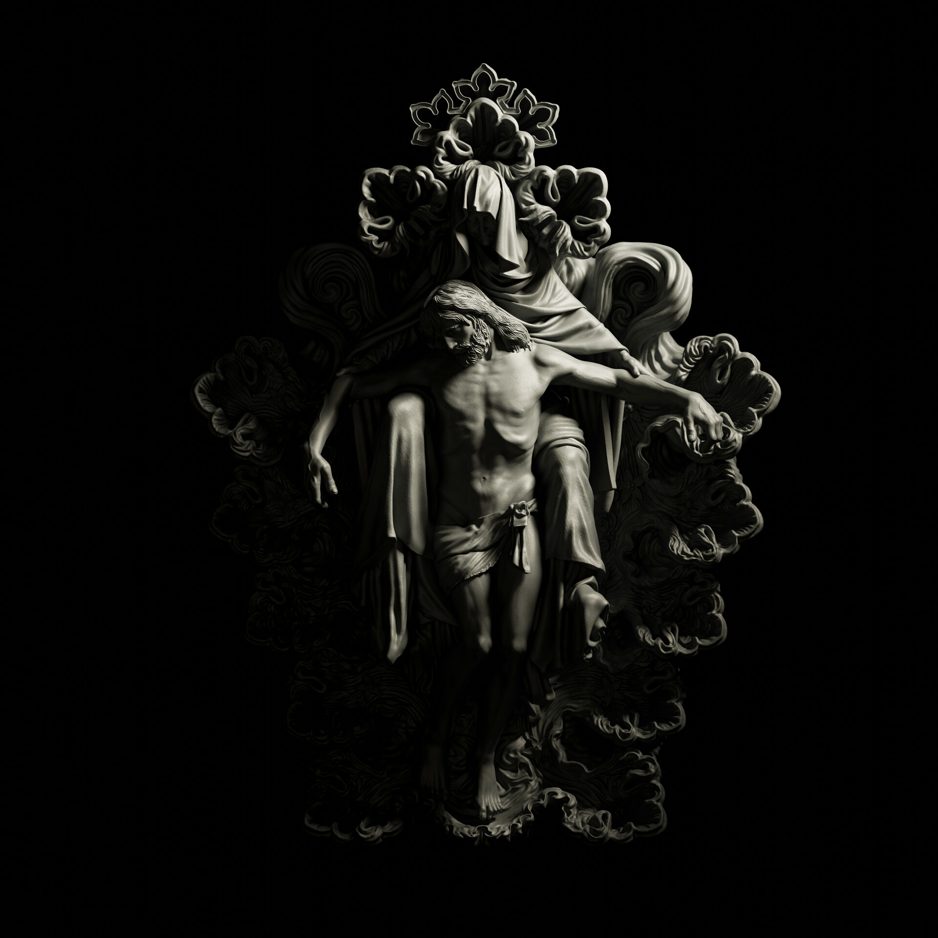 ArtStation - Sculpting ''Figure'' from ''DOORS