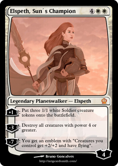 Elspeth Suns Champion Emblem