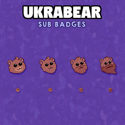 Andiedoesstuff ukrabear sub badges