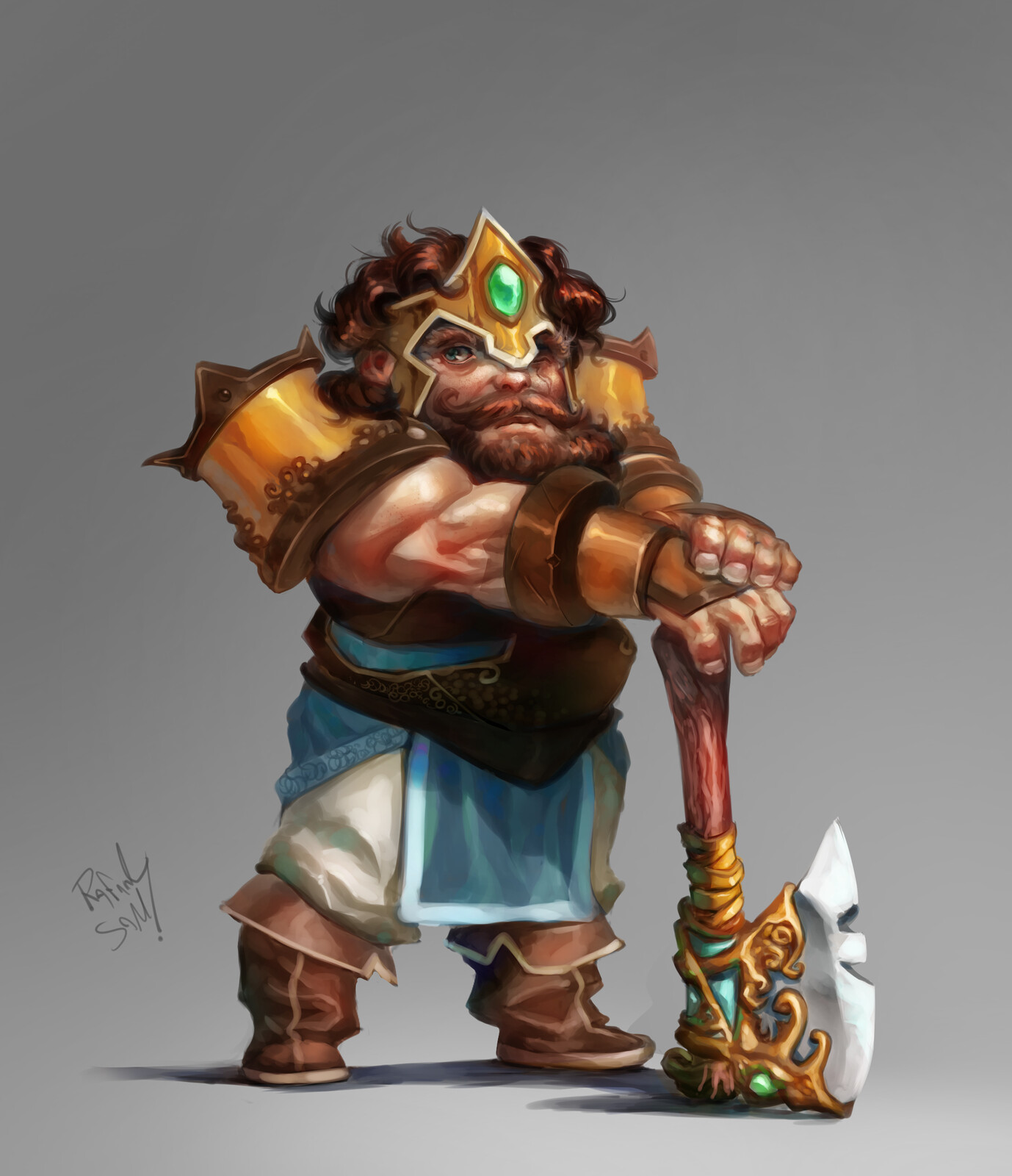 dwarf warrior