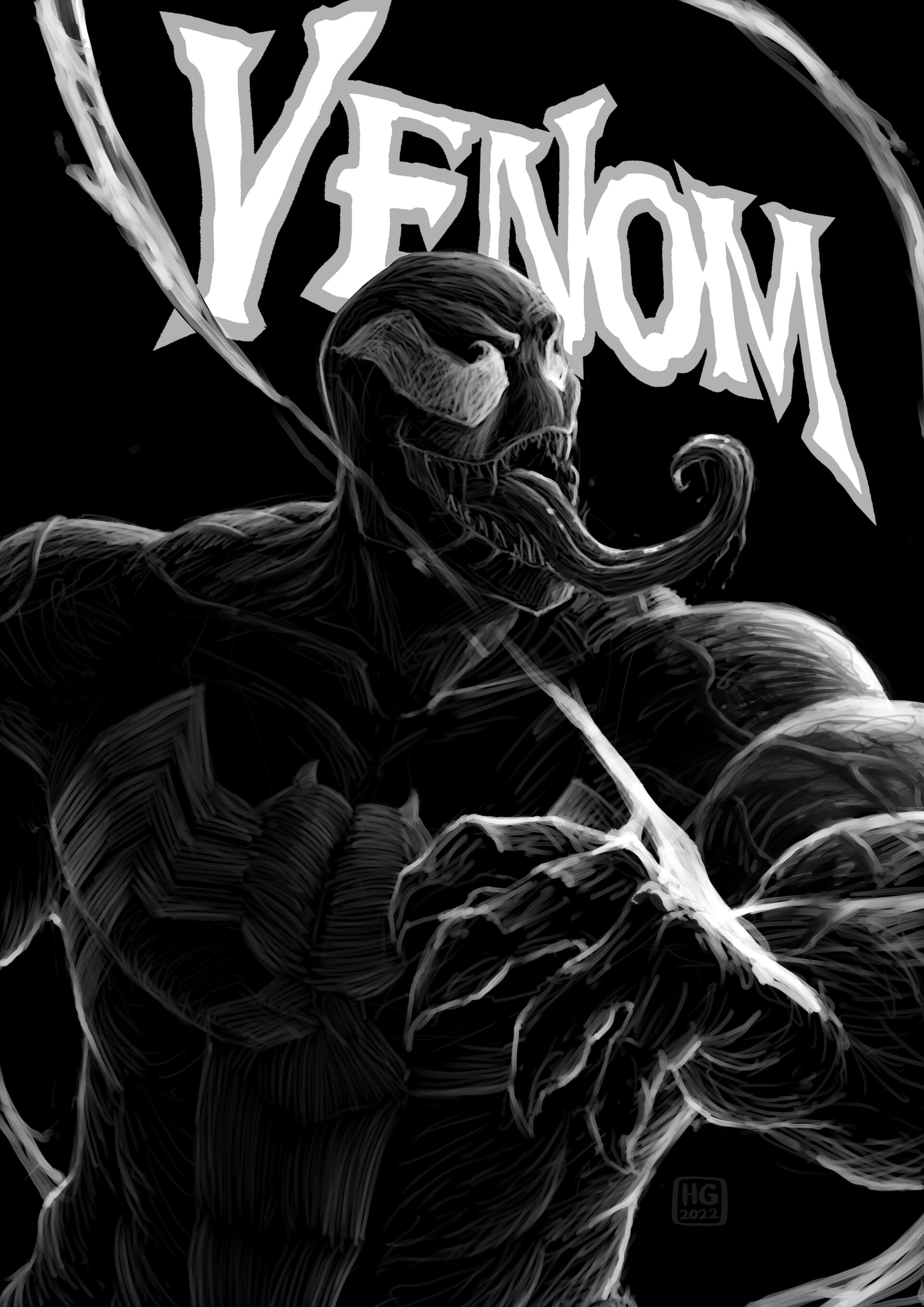 ArtStation - Venom - Cover Art and Mockup
