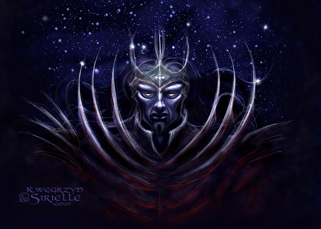 Morgoth with Silmarili concept 2010