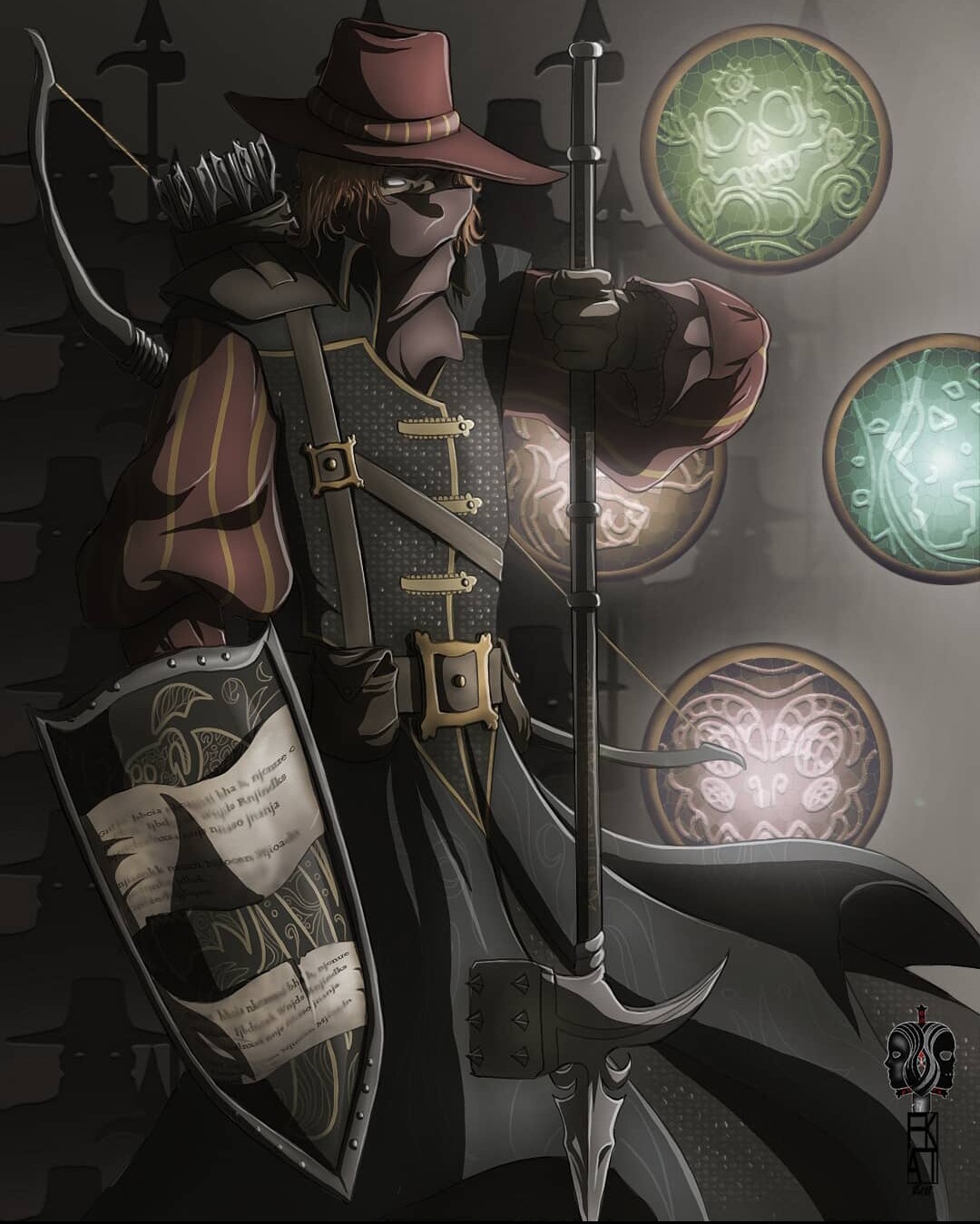 ArtStation - Hammer and shield