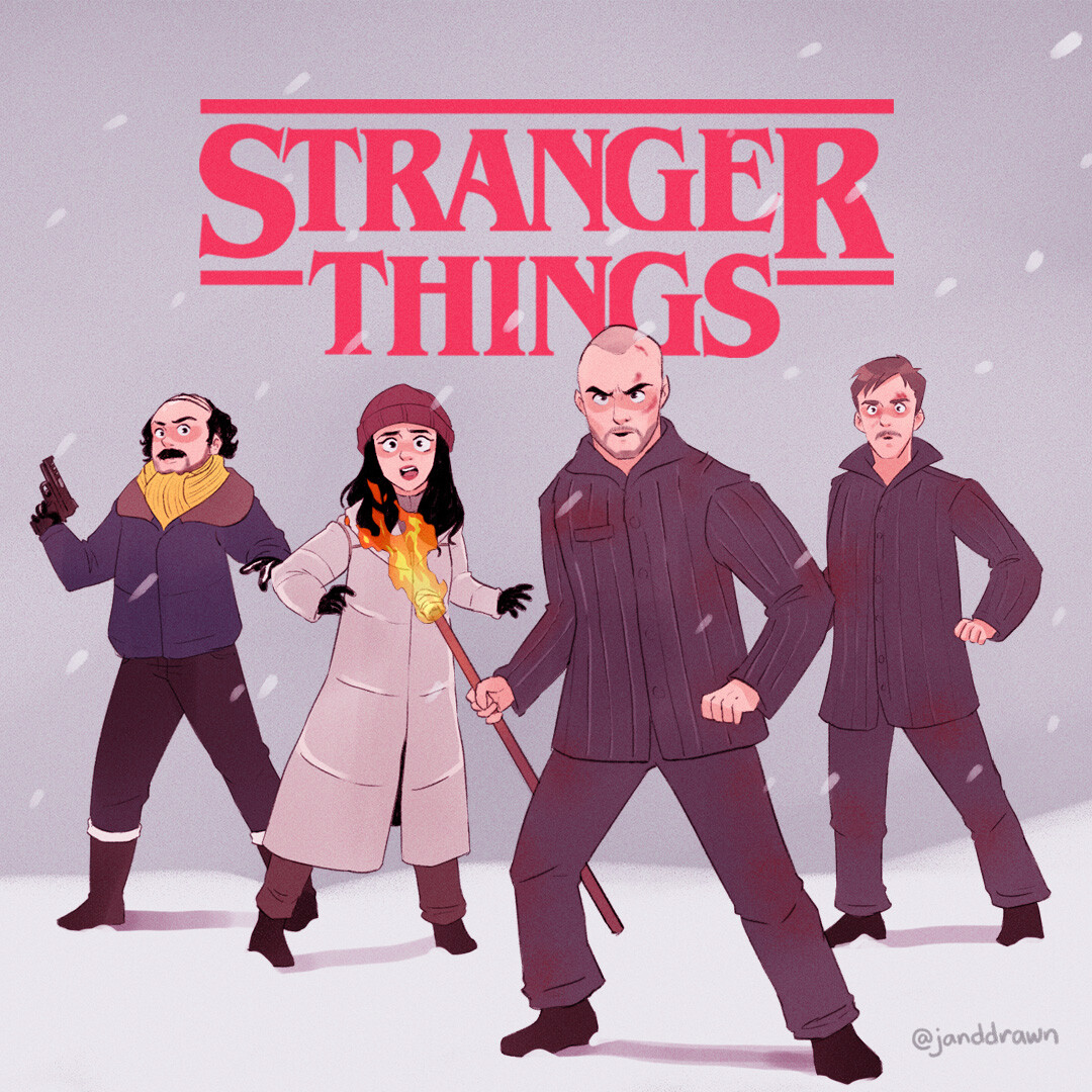 Artstation stranger things kamchatka