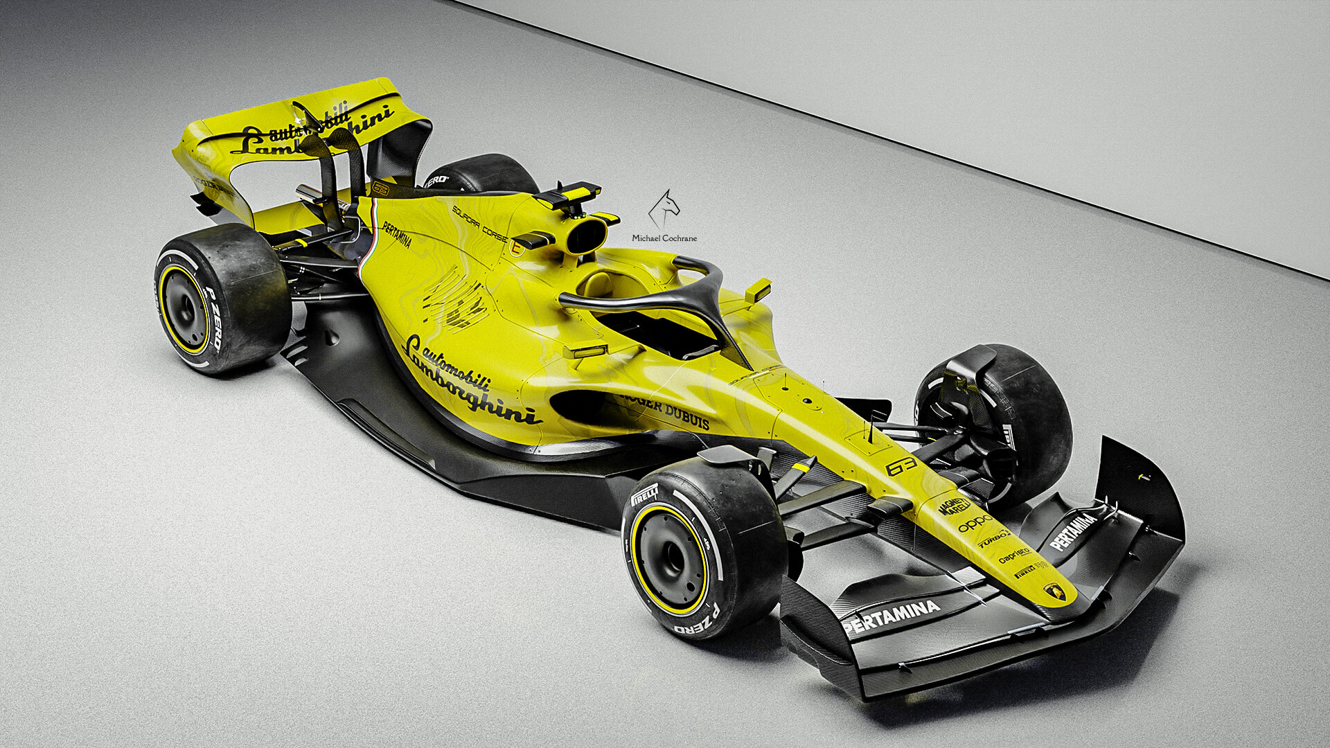 ArtStation - F1 2022 - Lamborghini F1 Concept