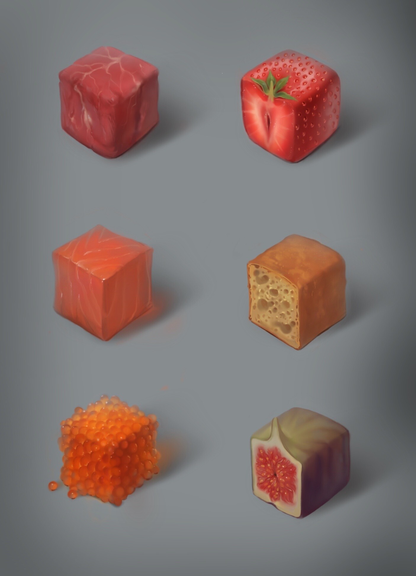 ArtStation - Texture study