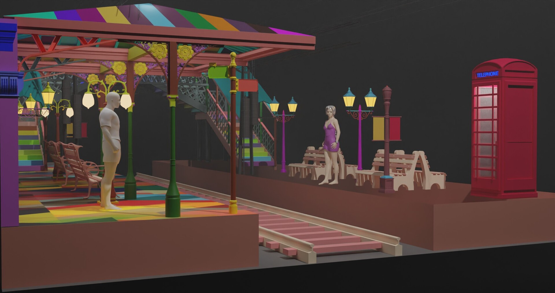 Rajesh Raj - Colourful station