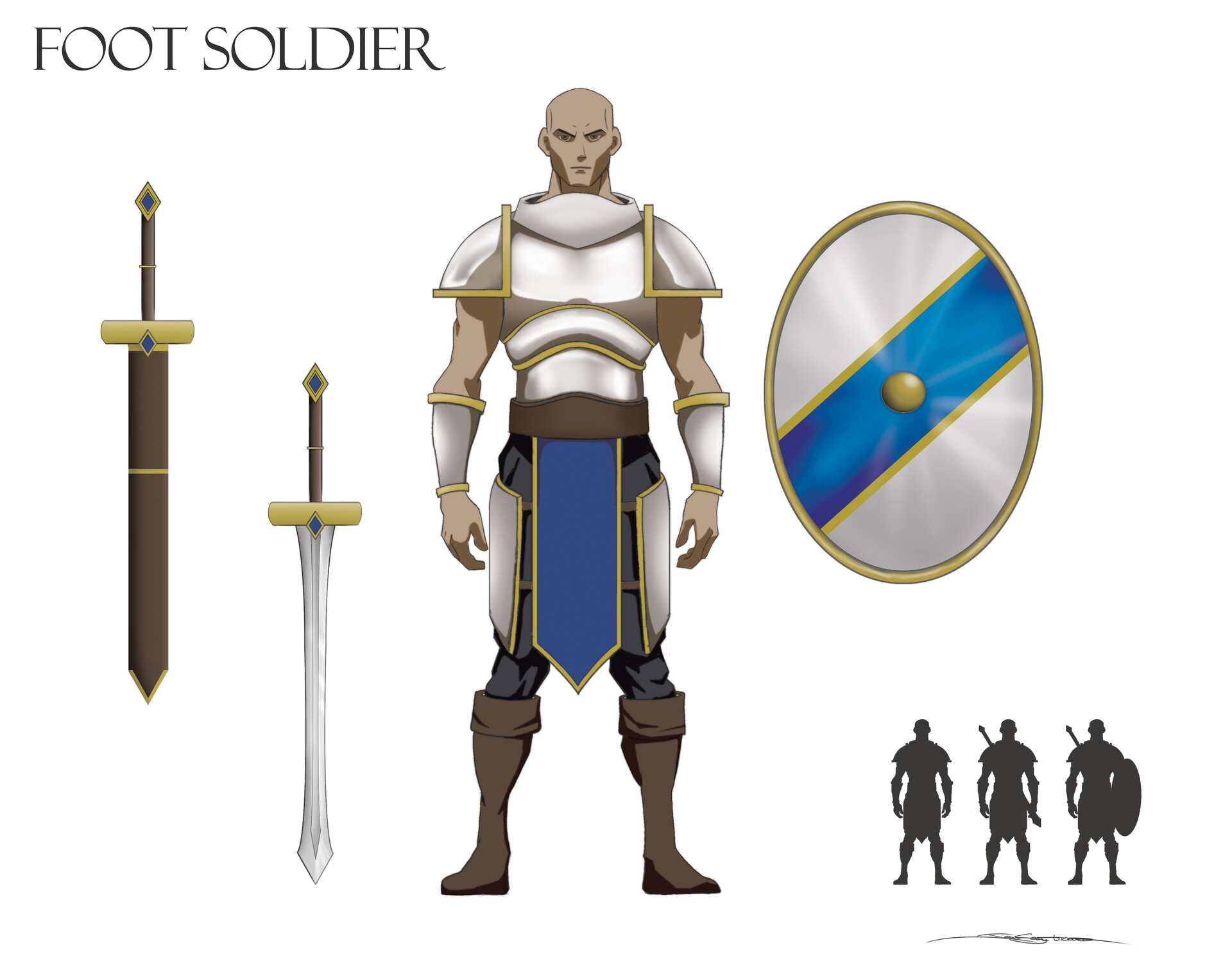 ArtStation Foot Soldier Concept Art