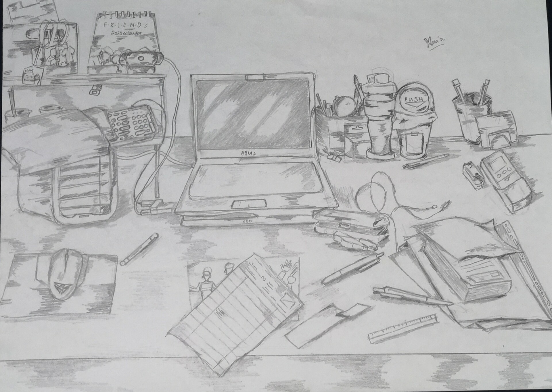 ArtStation Table Top Drawing (Observational)