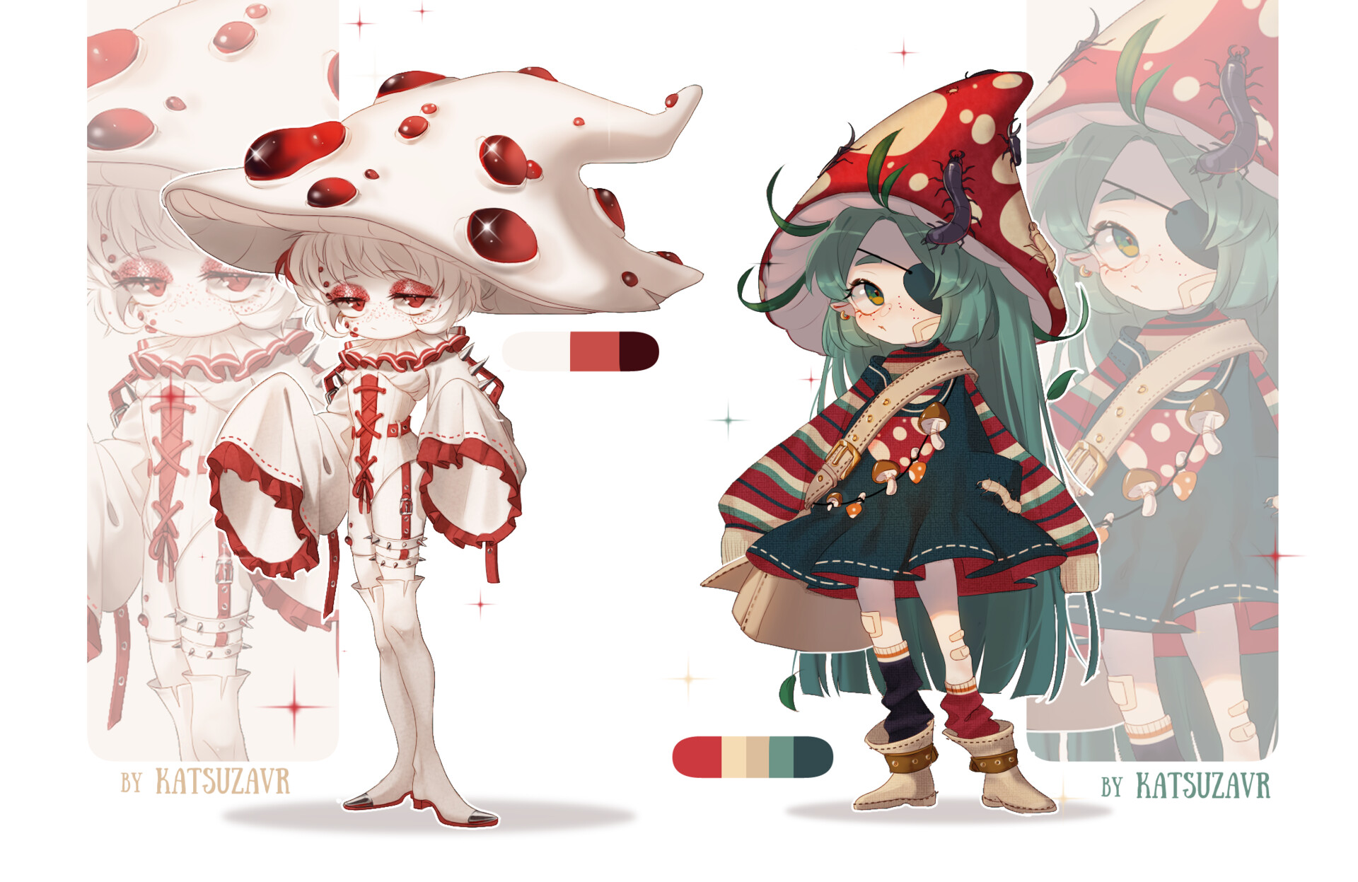 ArtStation Mushrooms adoptable