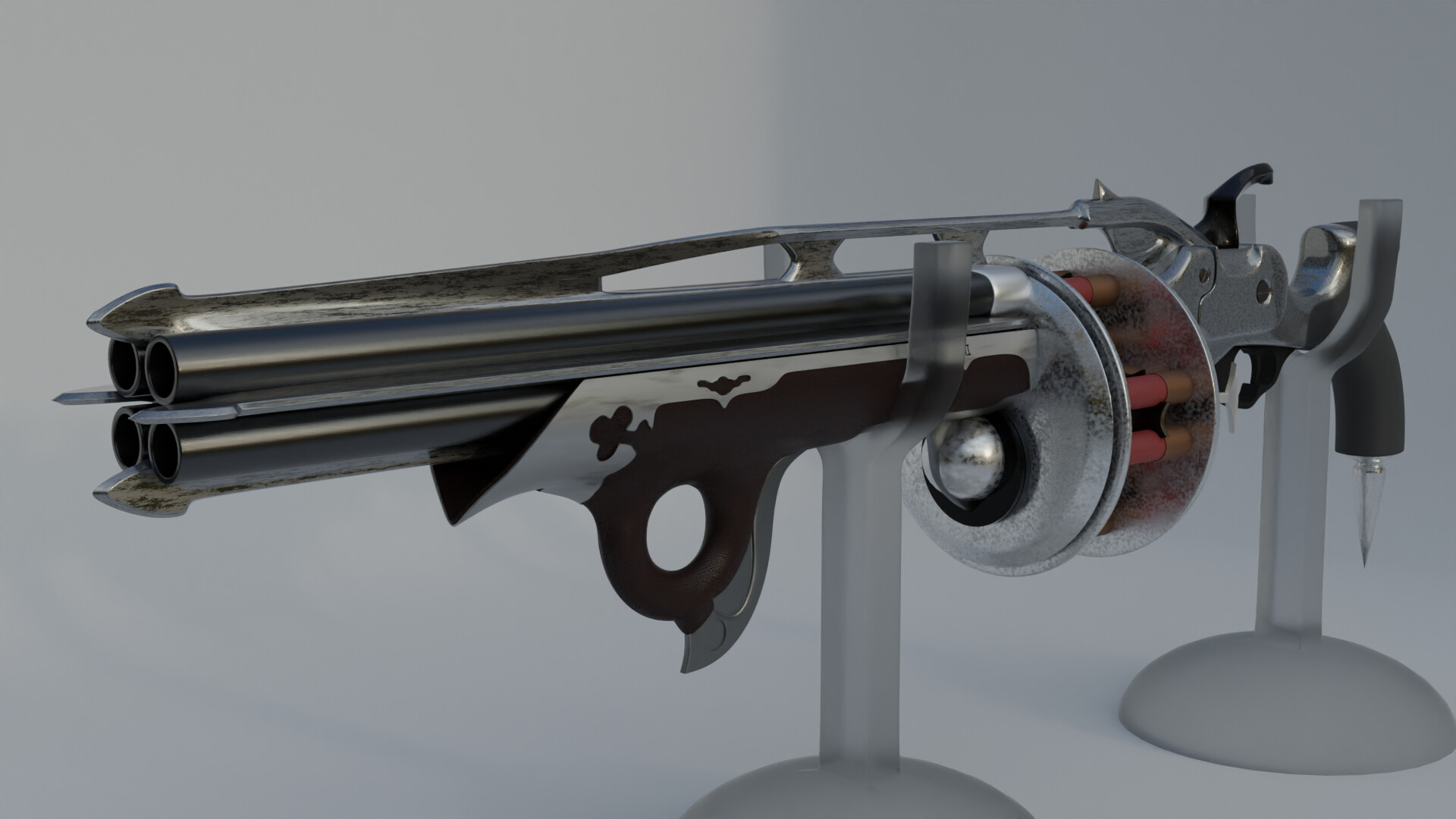 ArtStation - Steampunk-like Shotgun