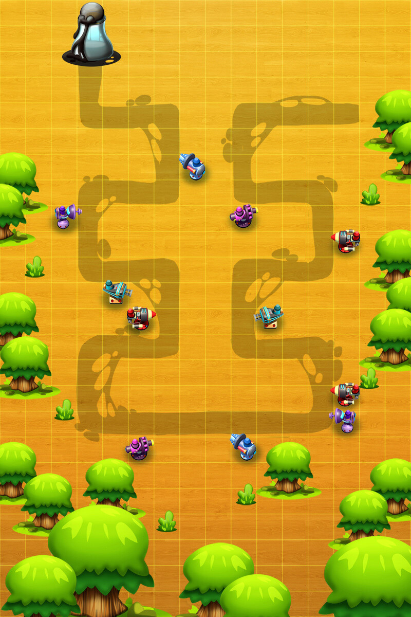 GitHub - henryboisdequin/Tower-Defense-Game: Created a tower