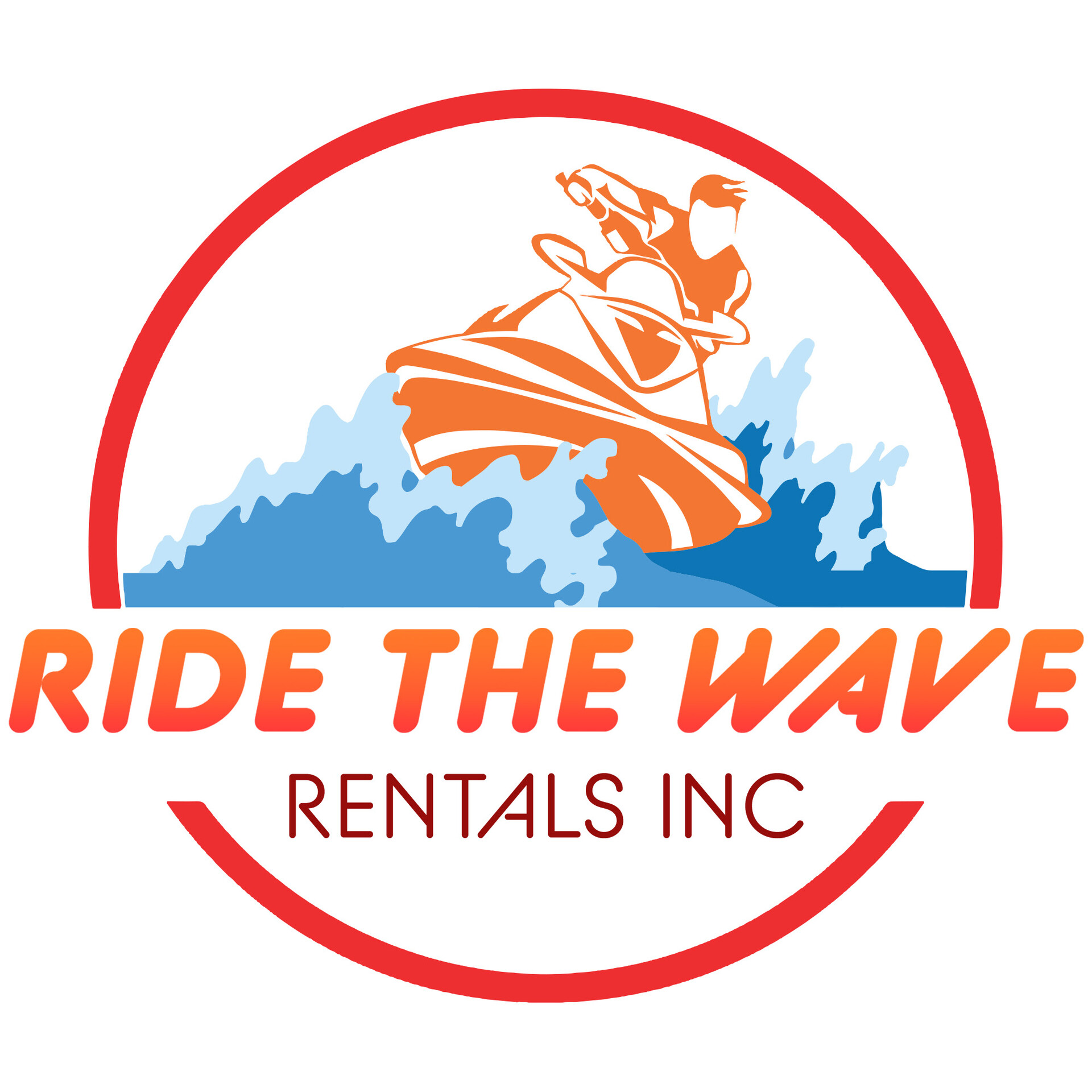 ArtStation - Ride The Wave Logo Design