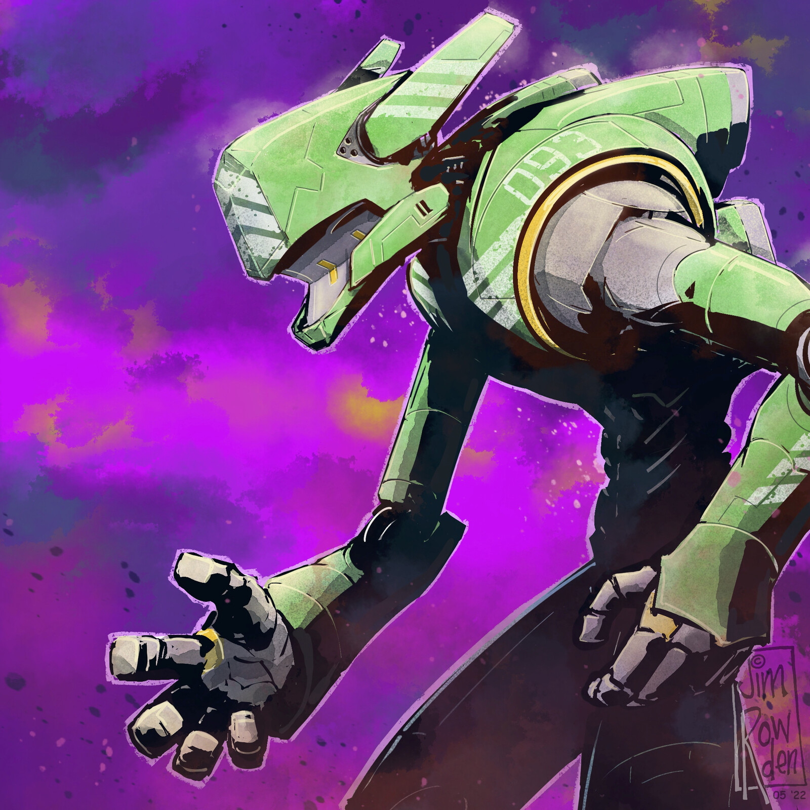 Robot Head 093