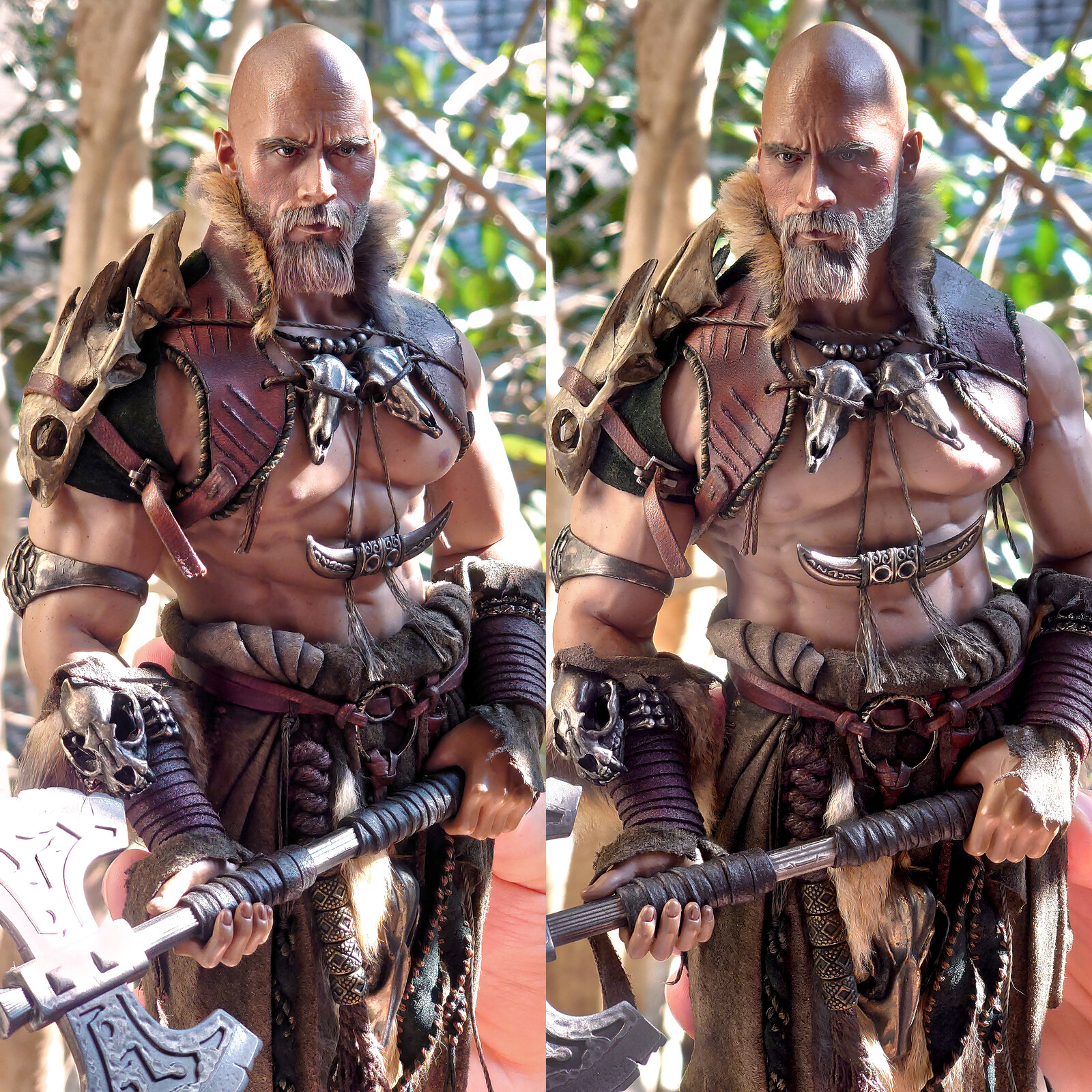 One Sixth Practical - Torvus: Dwayne Johnson Sculpt