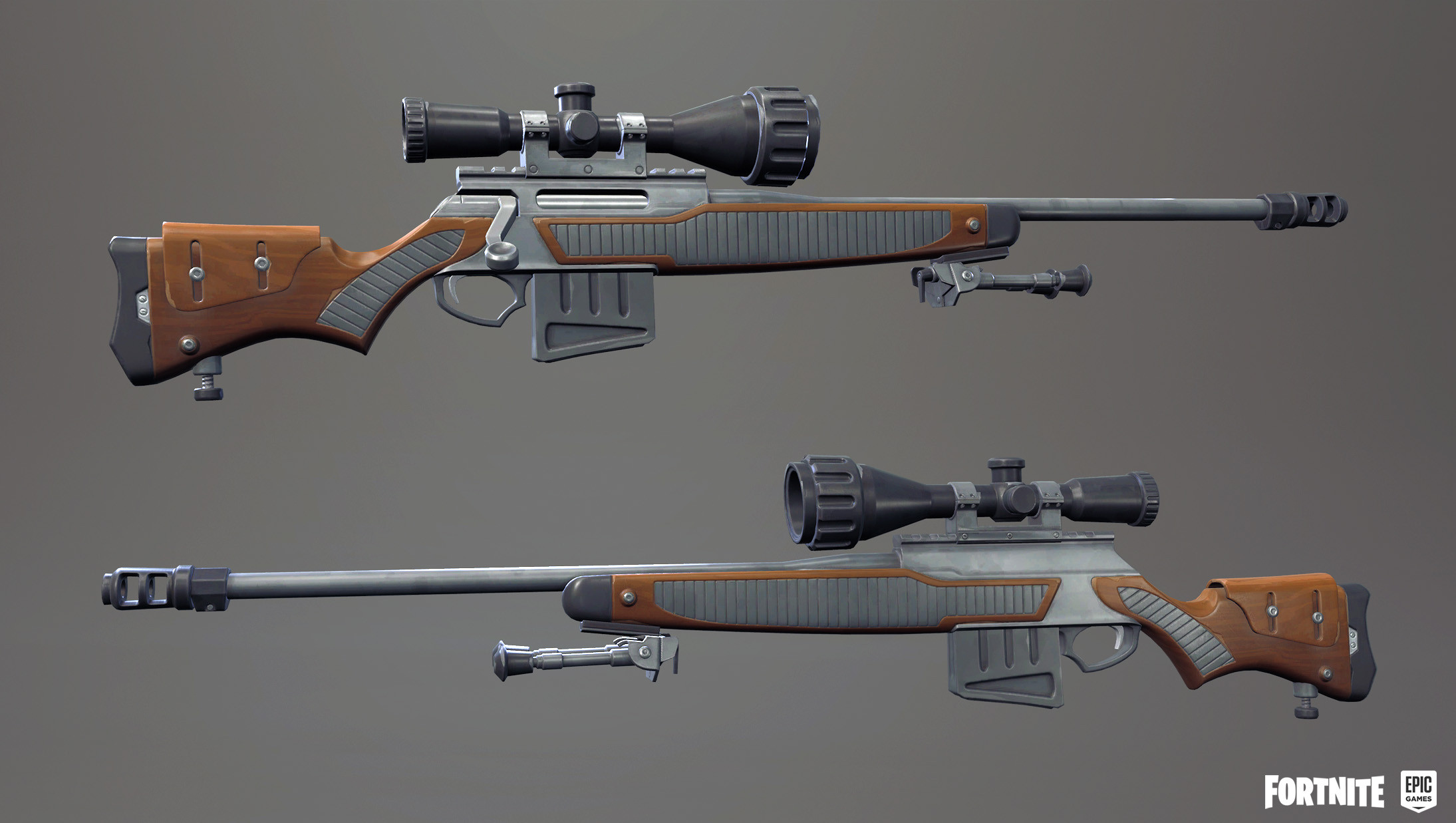 Fortnite Sniper - 3D model by CallumRafter (@CallumRafter) [f8e153a]