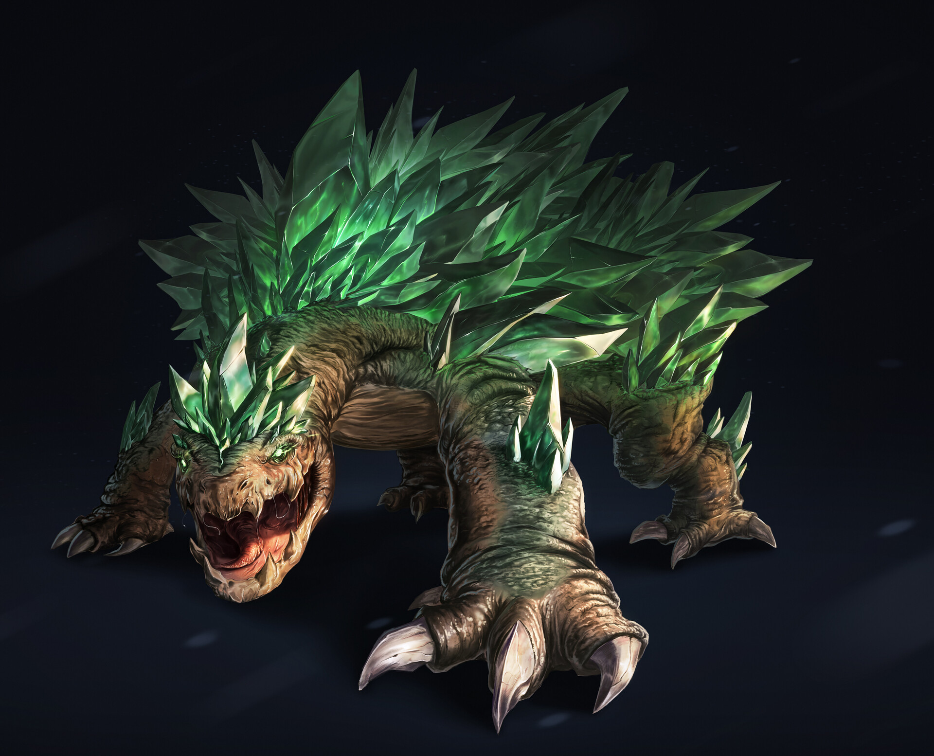 ArtStation - Dragon-Turtle - Dungeon and Dragons campaign creature