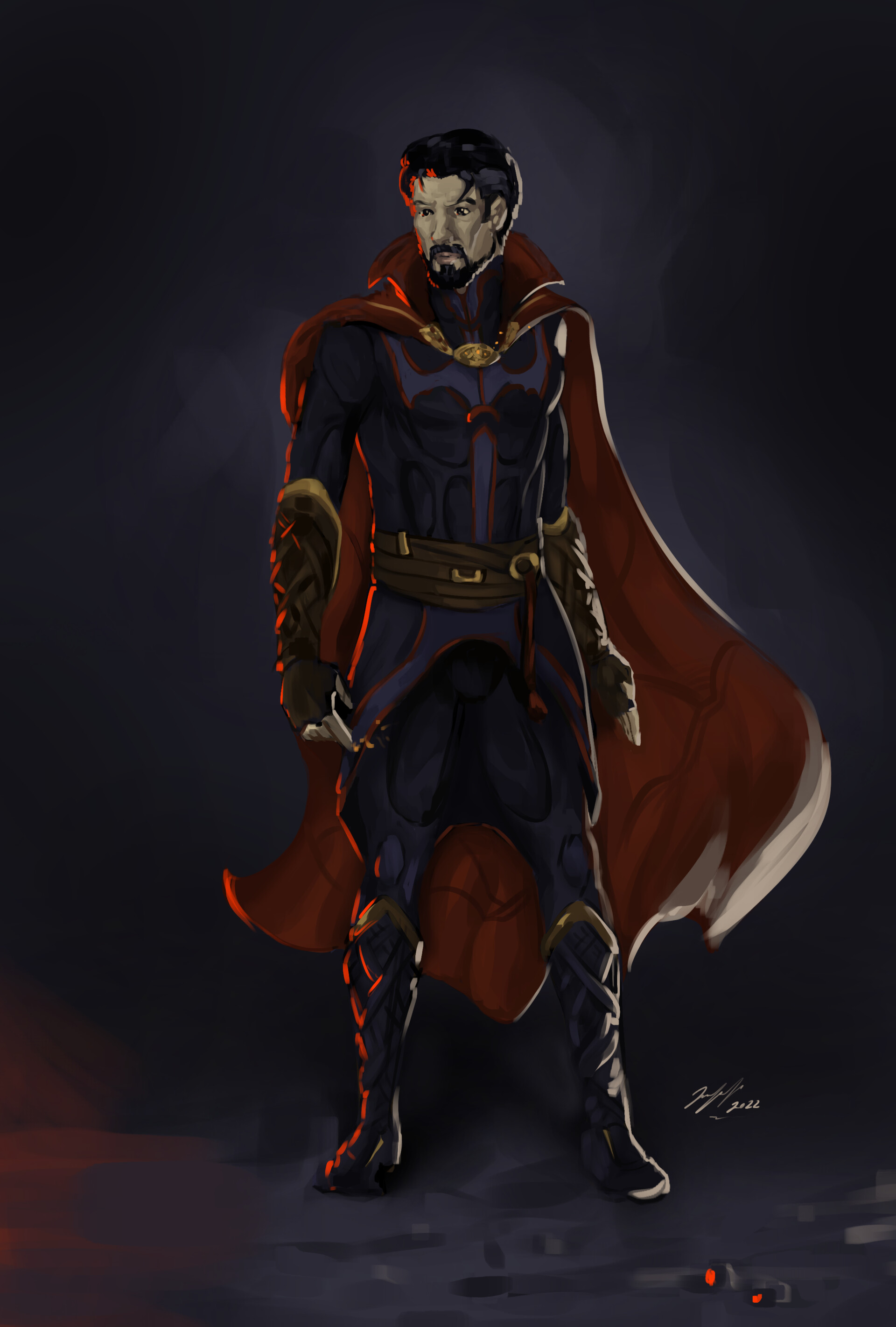 ArtStation Doctor Strange Redesign ArtStation Doctor Strange Redesign