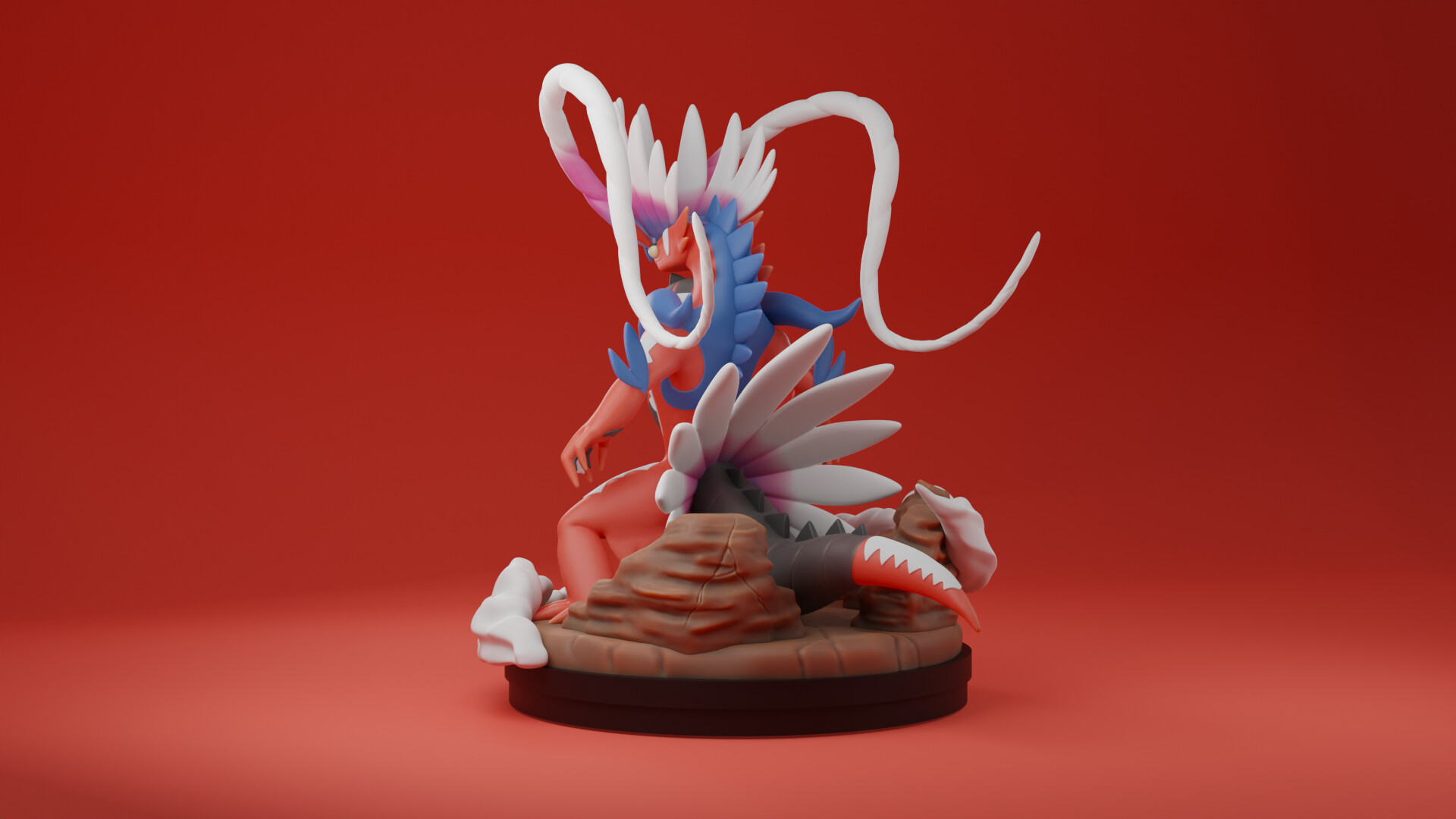 STL file Miraidon Pokemon Scarlet and Violet 🐉・3D printer design