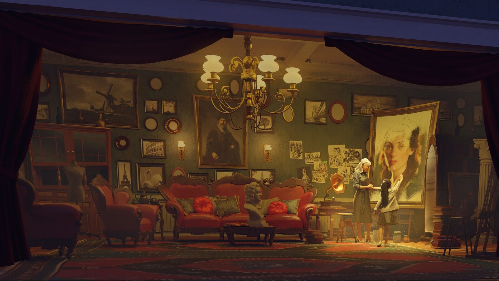 Drawing Room: Past Memory Wide