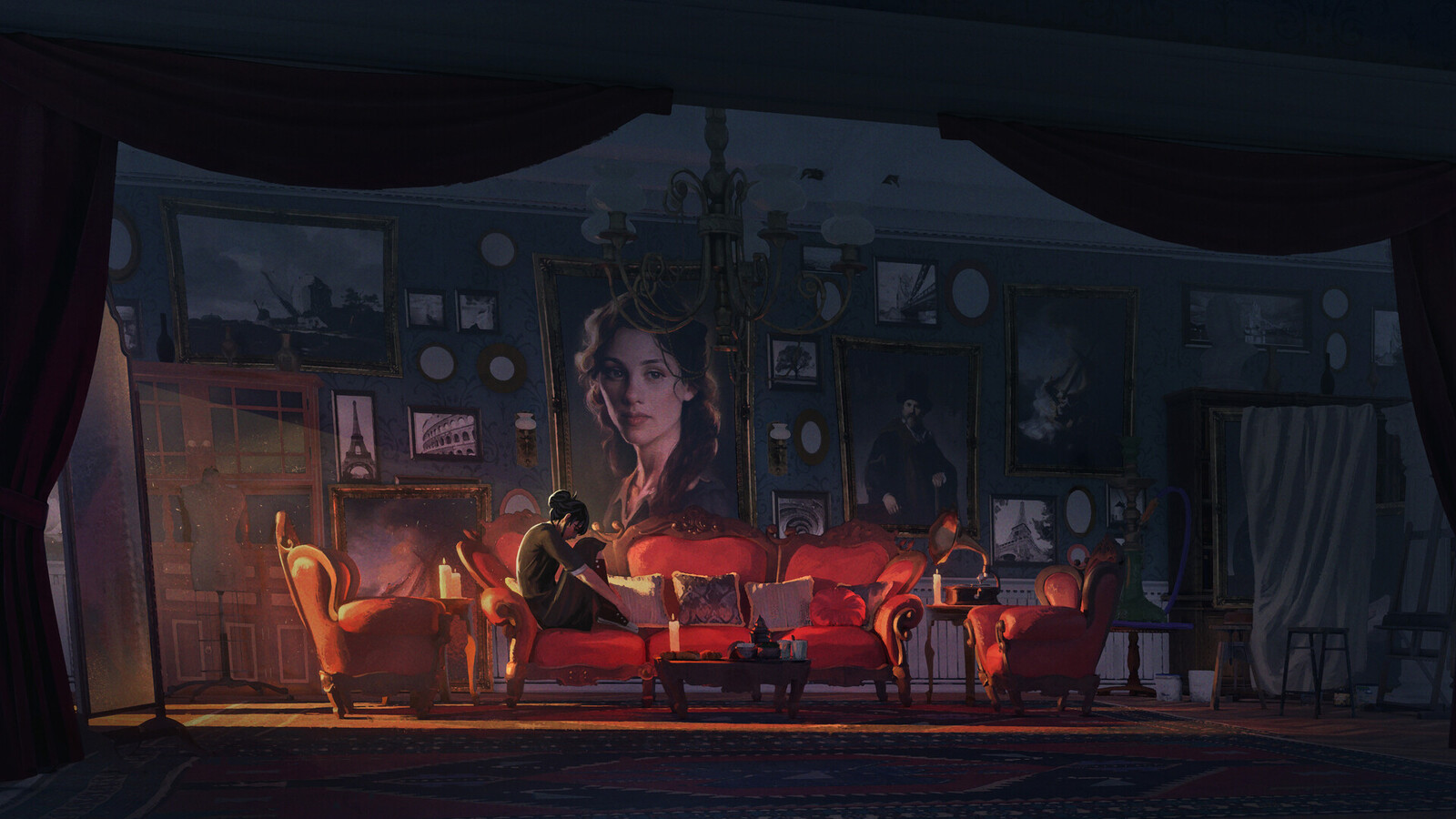 Drawing Room: Preset Mourning