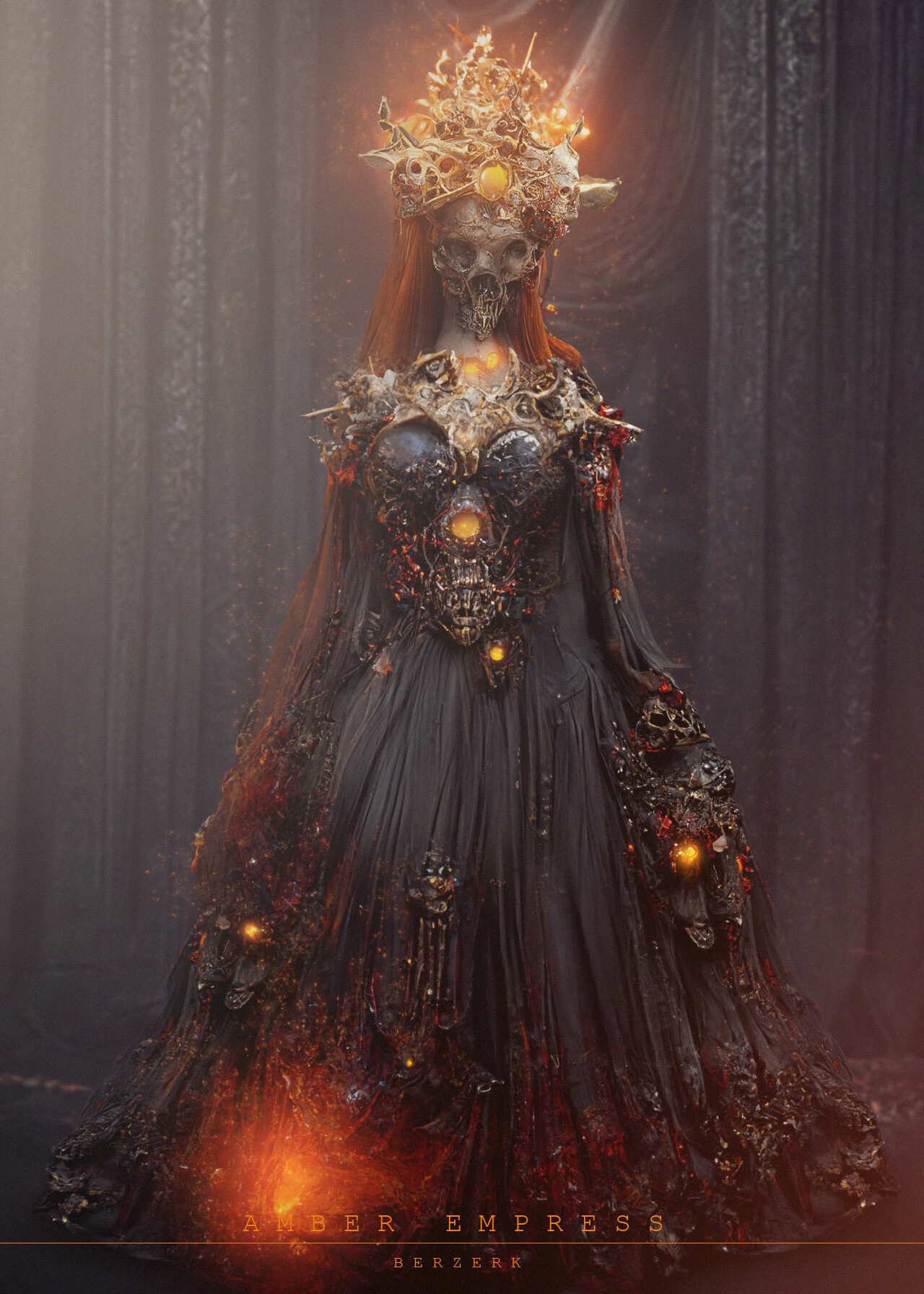 ArtStation Amber empress