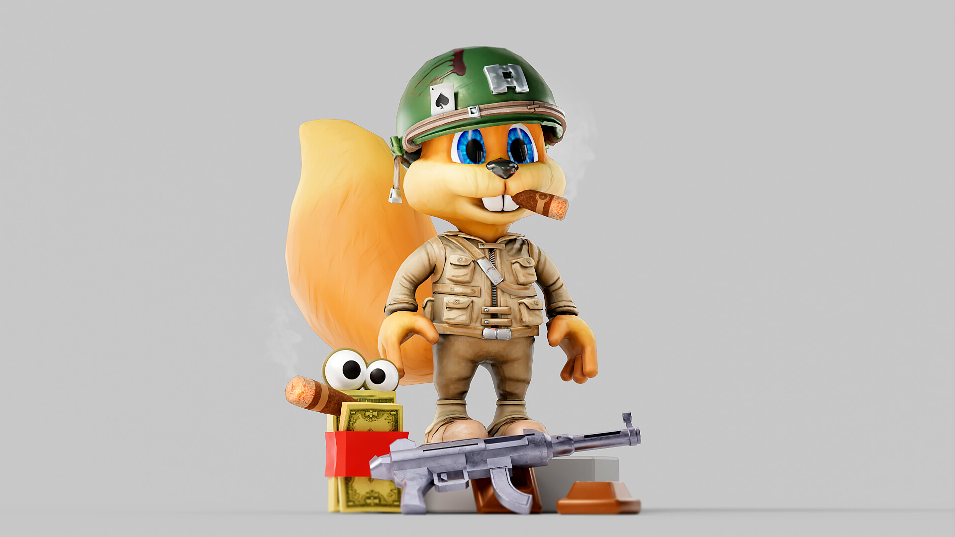 Conker's Bad Fur Day Statue - Toy Discussion at Toyark.com