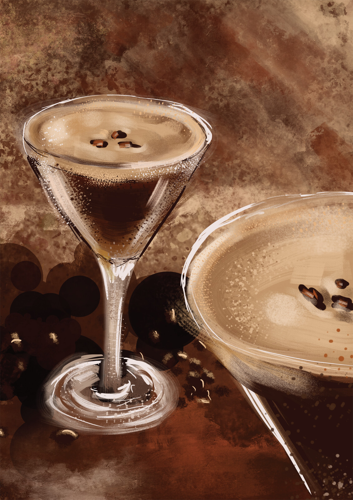 Cocktail Poster - Espresso Martini